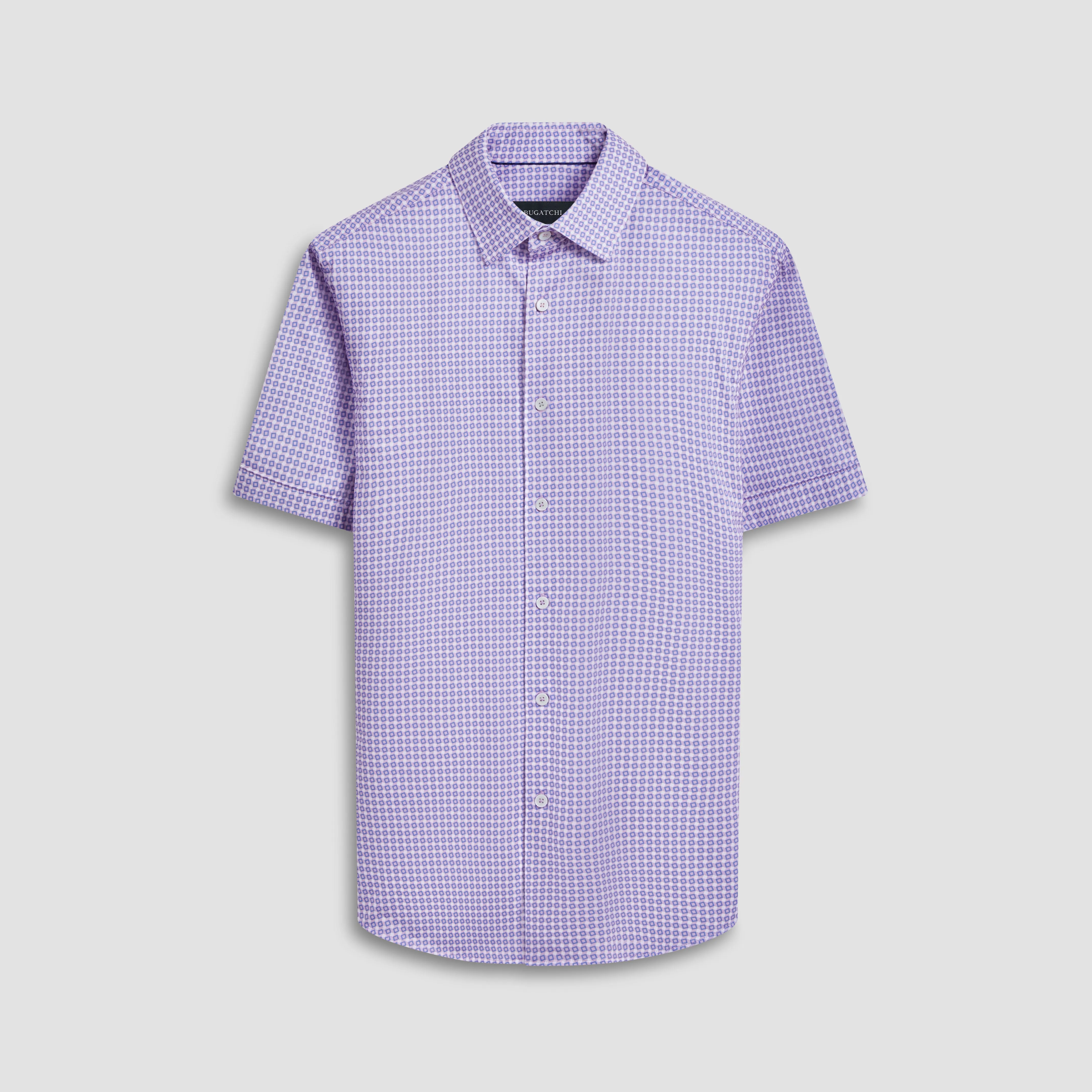 Miles Diamond OoohCotton Short Sleeve Shirt sold by Bugatchi