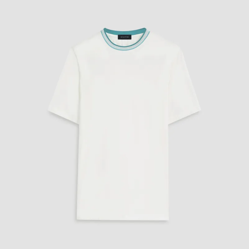 Crew Neck Pima T-Shirt sold by Bugatchi