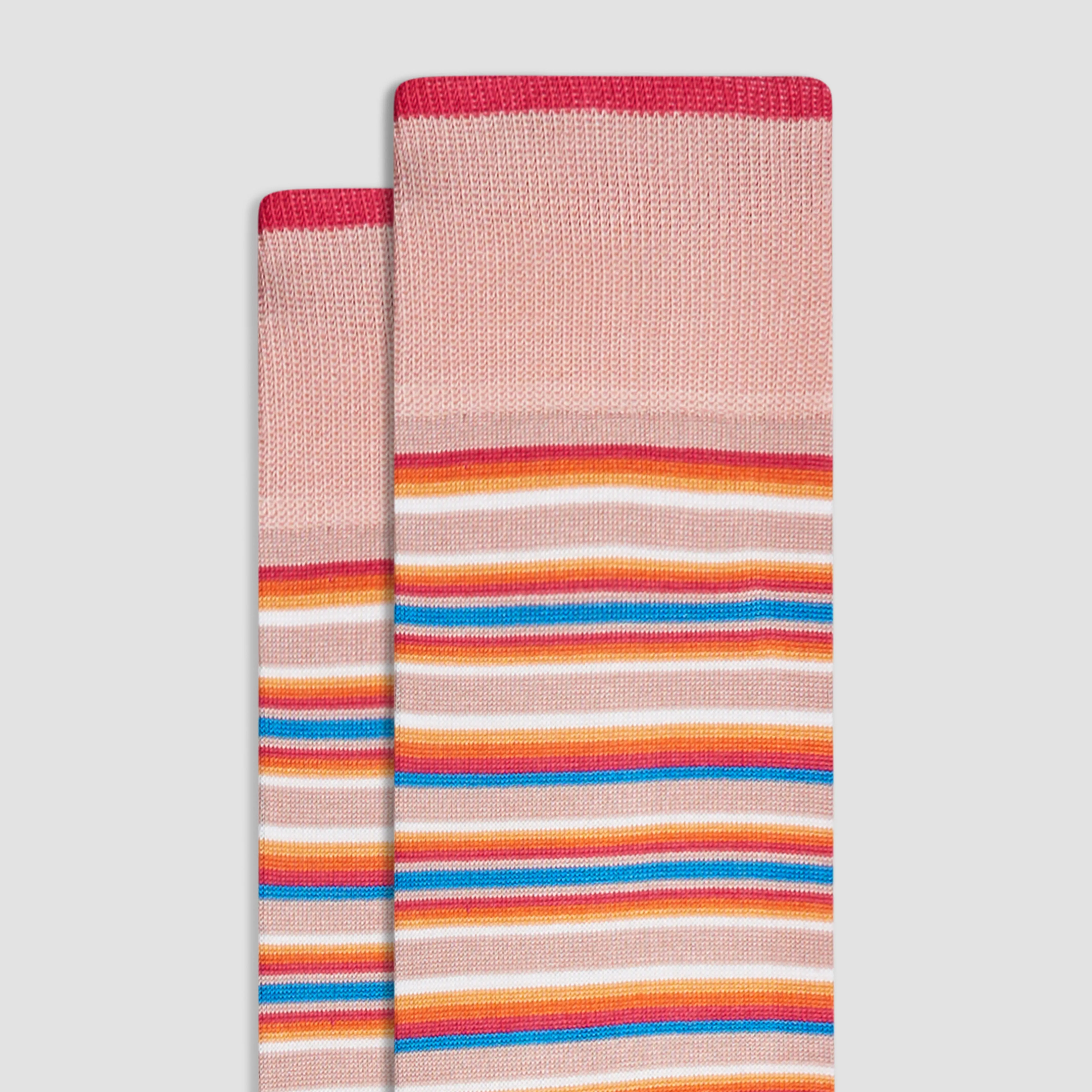 Striped Mid-Calf Socks sold by Bugatchi product image thumbnail 2