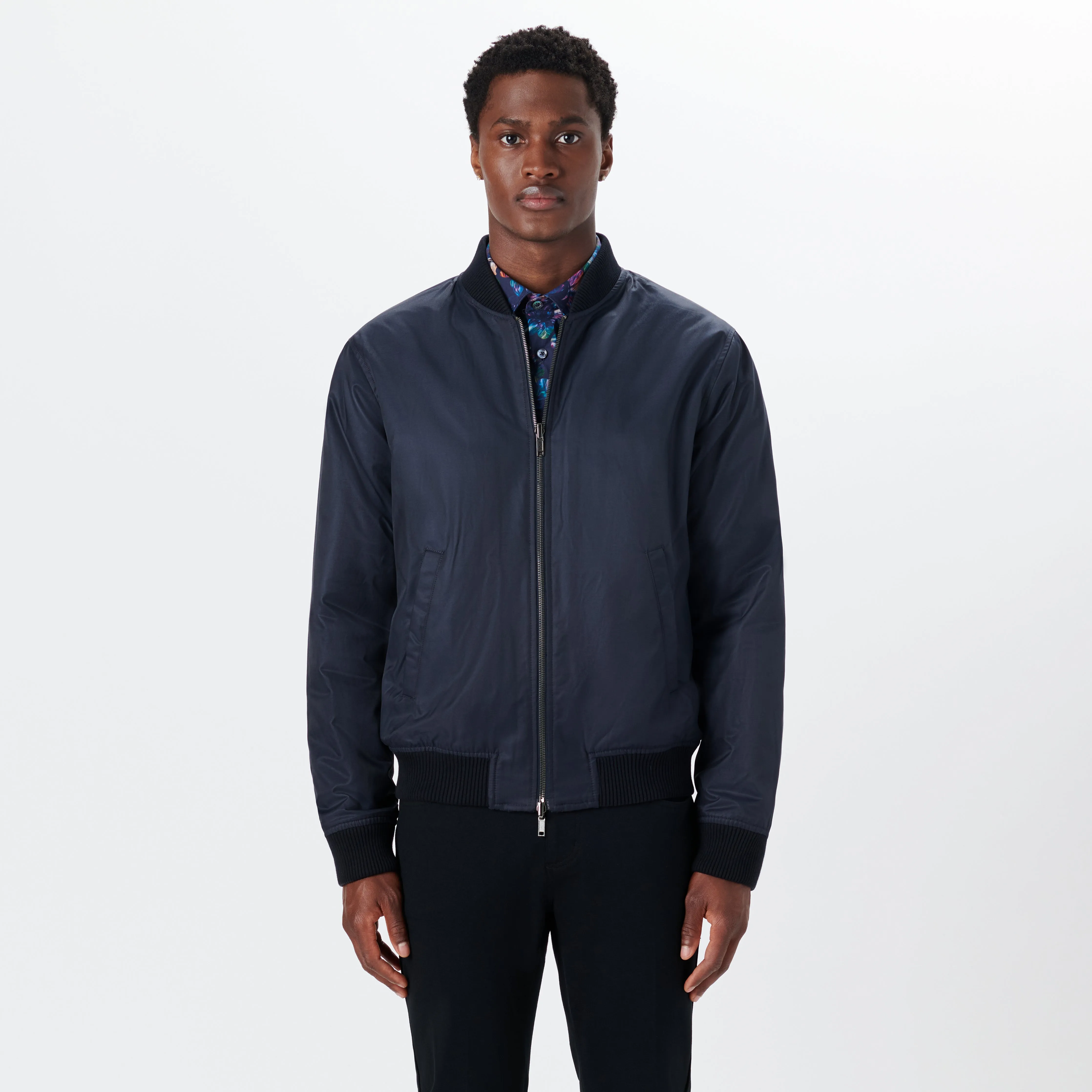 Reversible Bomber Jacket sold by Bugatchi product image thumbnail 2