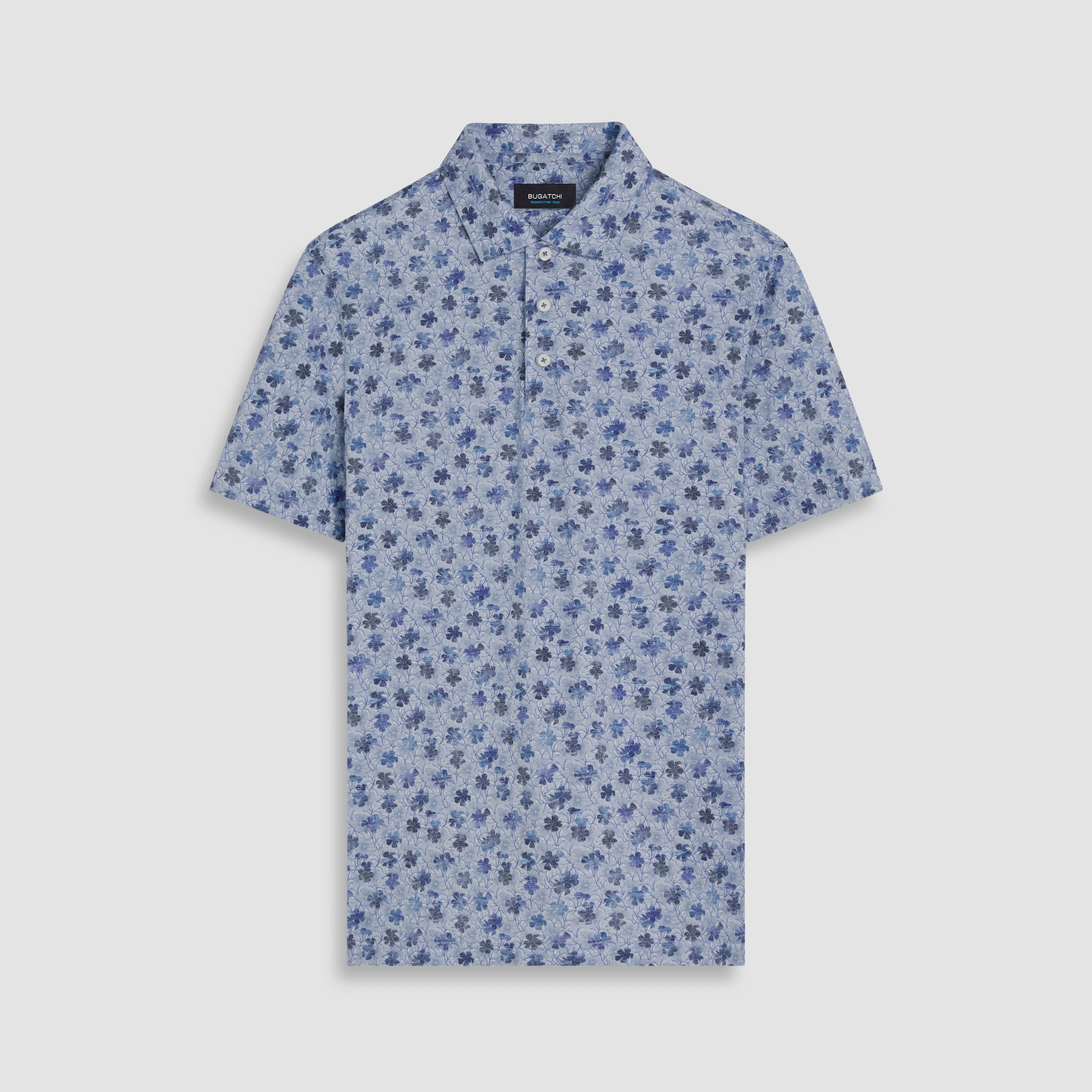 Victor Floral Print OoohCotton Polo sold by Bugatchi