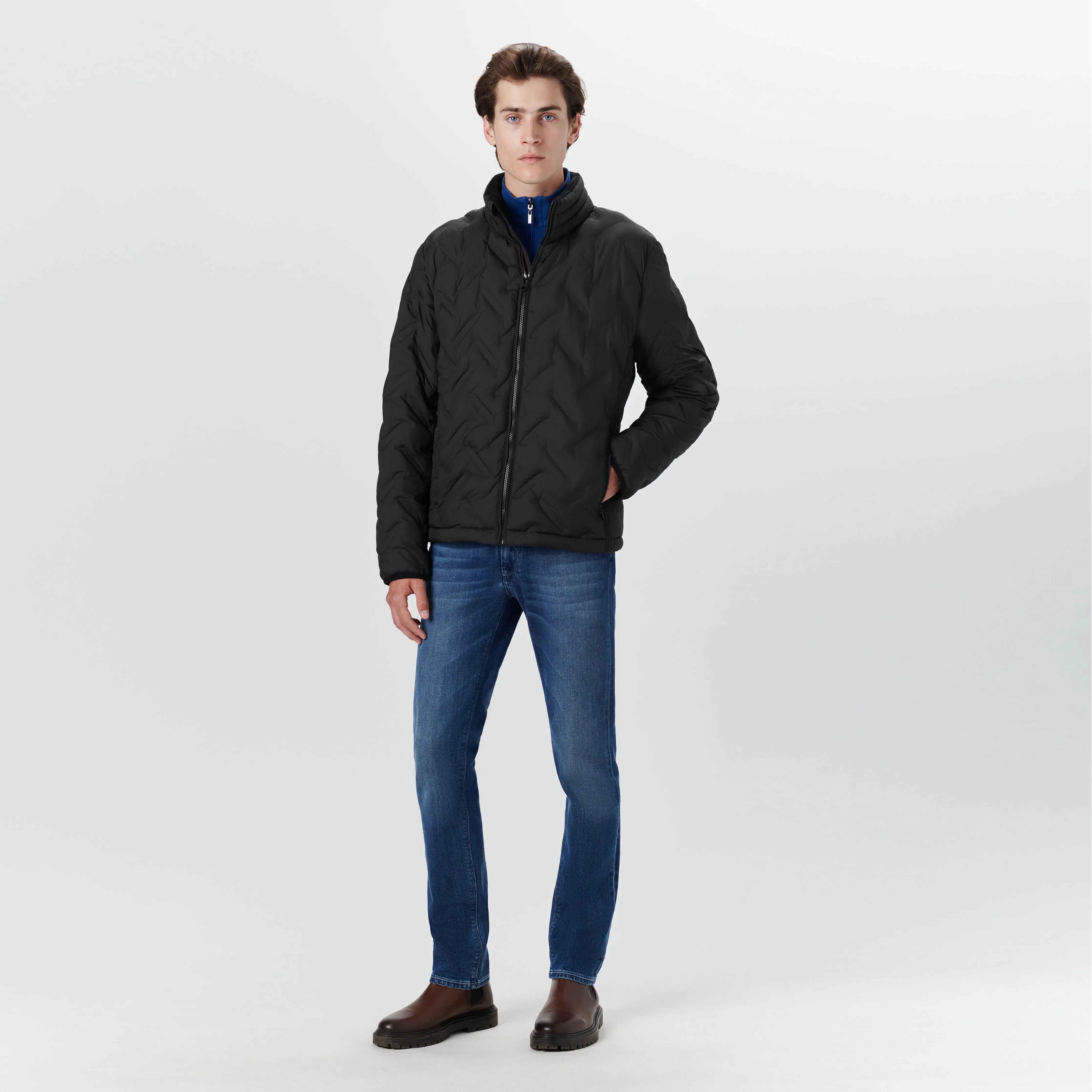 Bomber Jacket sold by Bugatchi product image thumbnail 5
