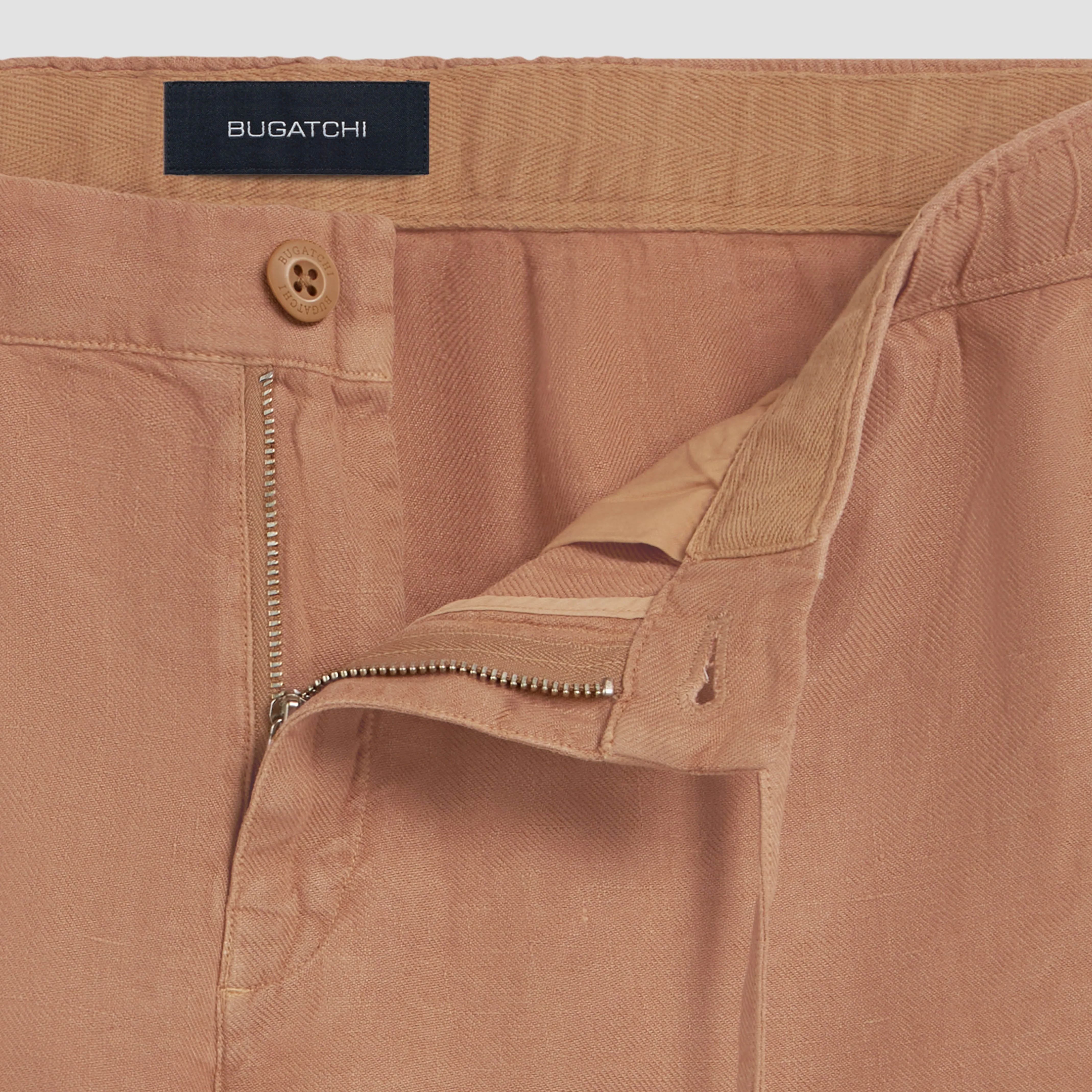 Linen Bermuda Shorts sold by Bugatchi product image thumbnail 5
