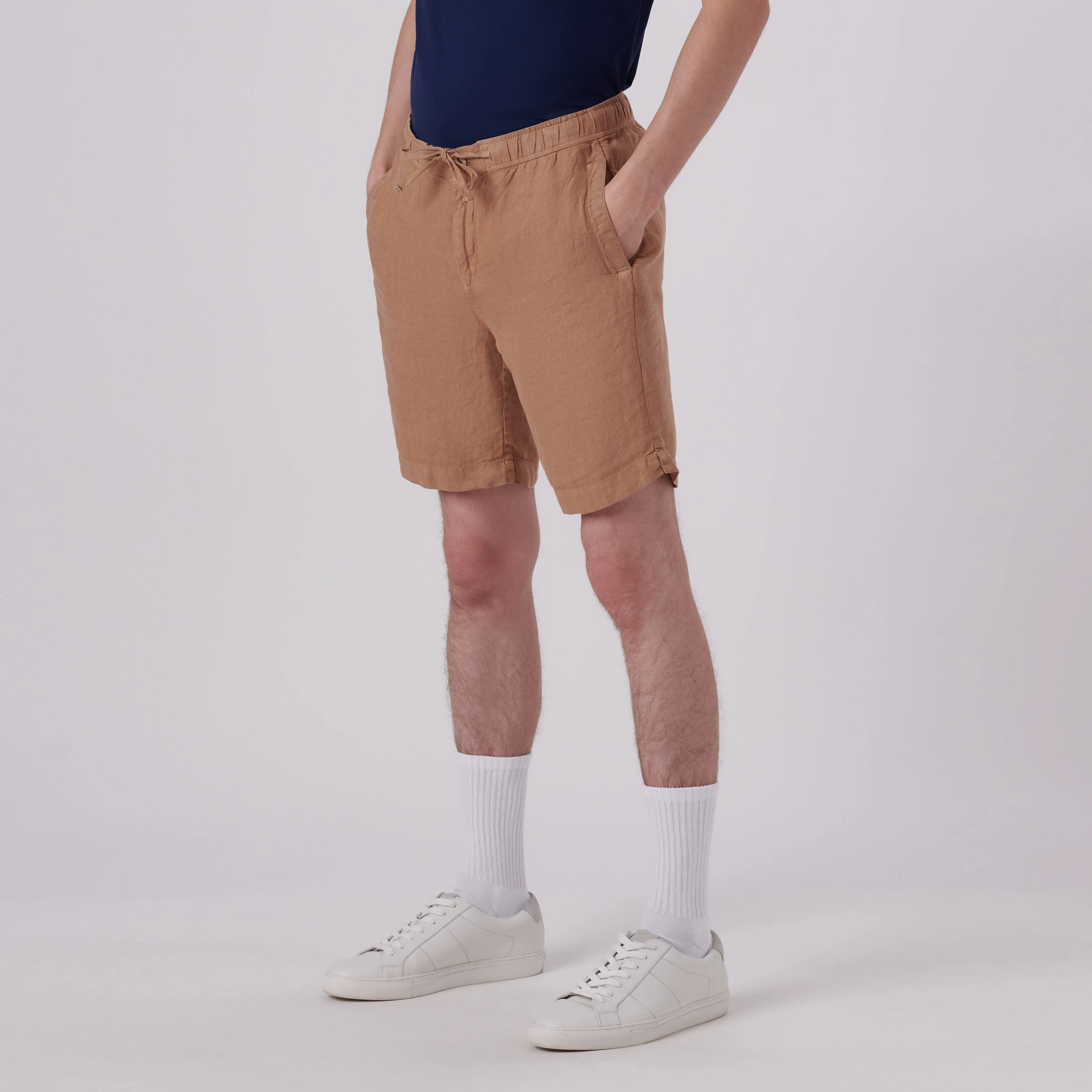 Linen Bermuda Shorts sold by Bugatchi product image thumbnail 3