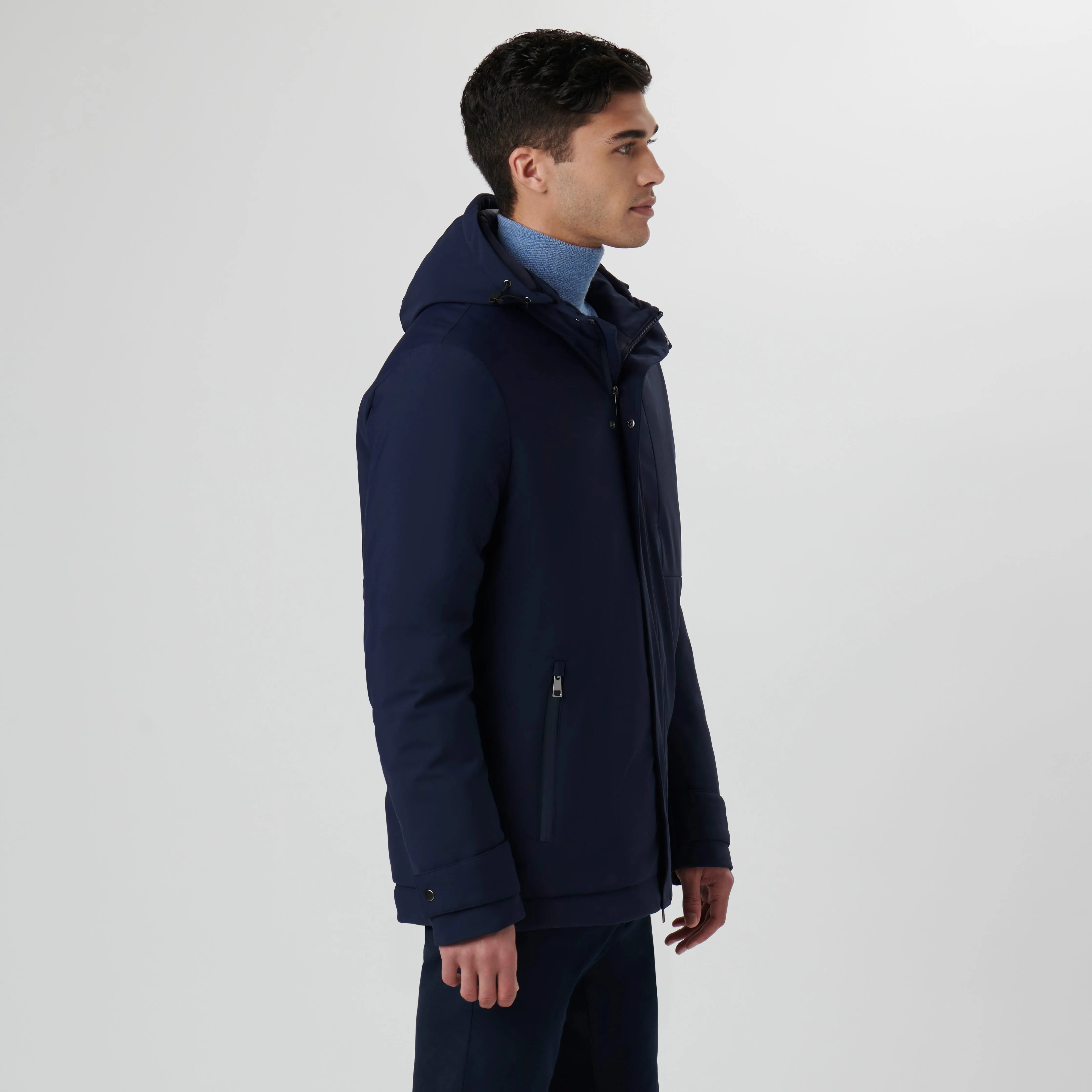 Bomber Jacket With Hood sold by Bugatchi product image thumbnail 3