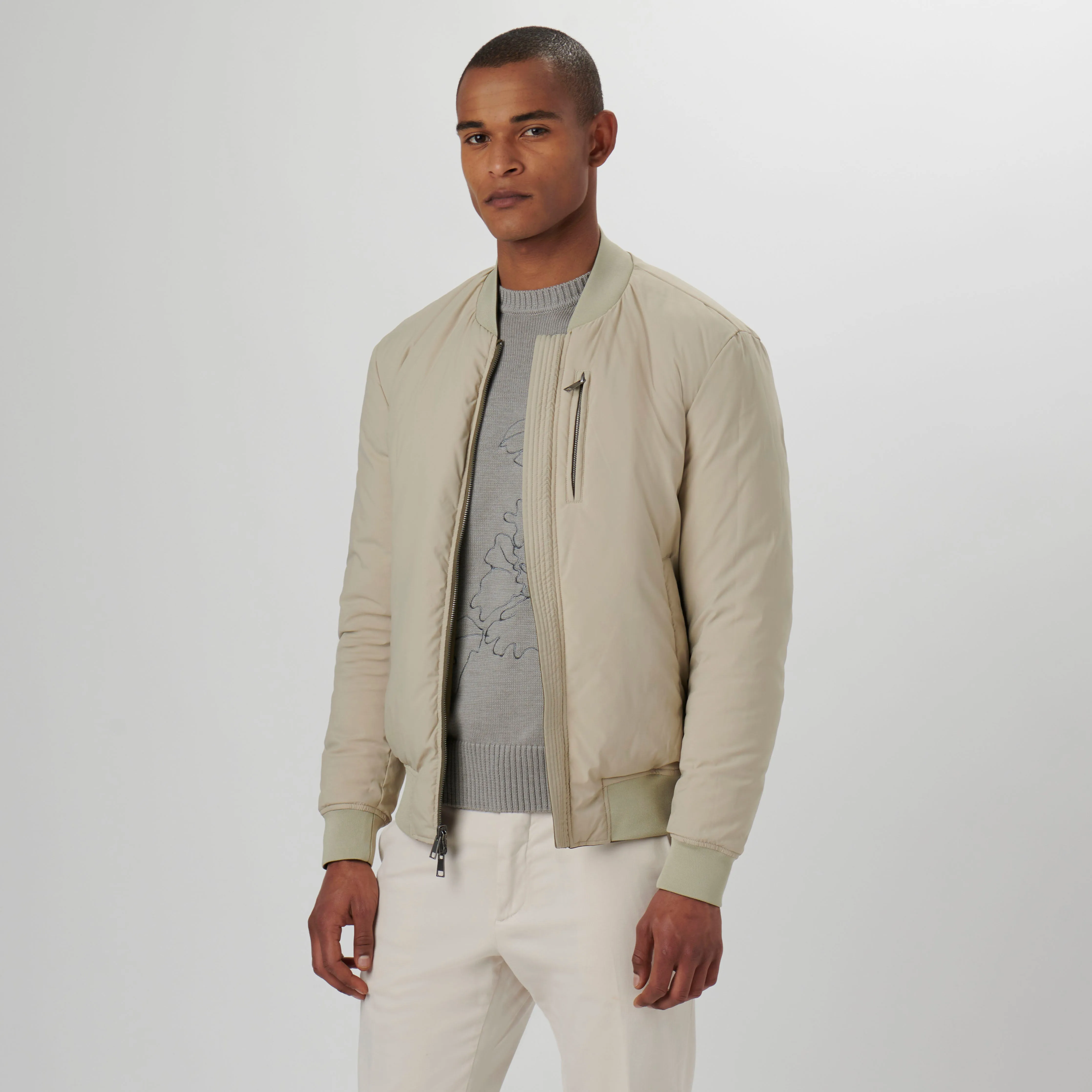 Reversible Blouson Jacket sold by Bugatchi product image thumbnail 3