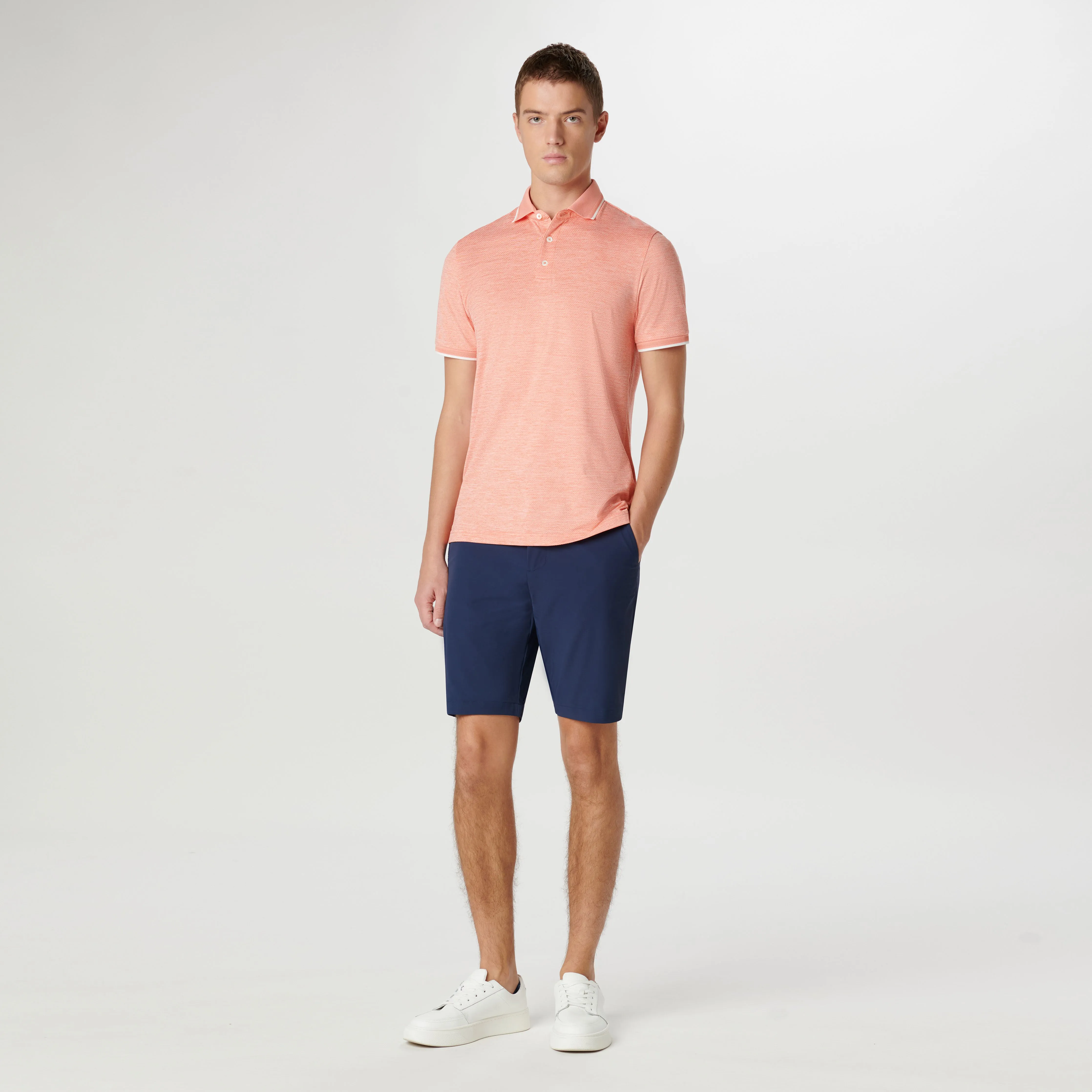 UV50 Performance Polo sold by Bugatchi product image thumbnail 5