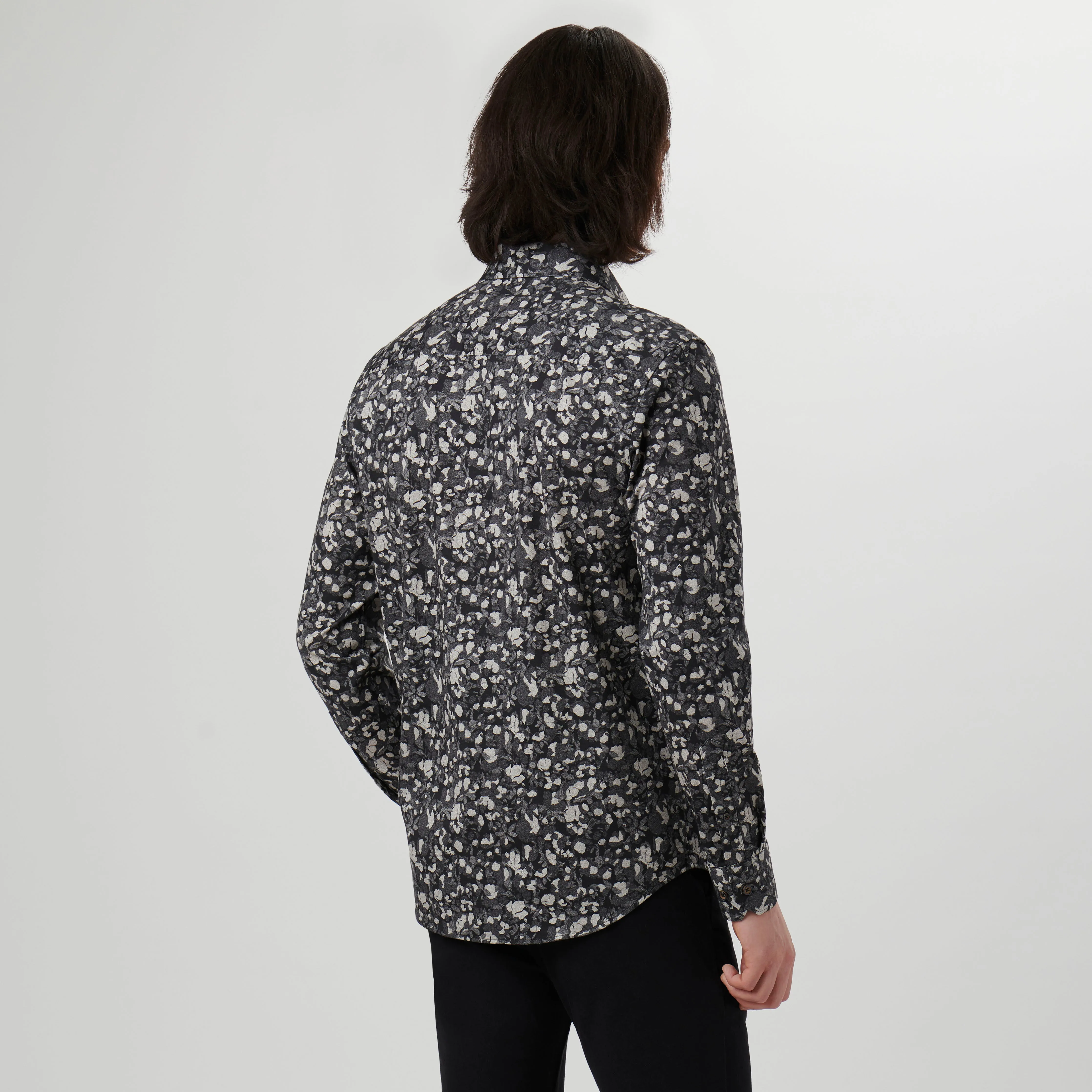 James Abstract OoohCotton Shirt sold by Bugatchi product image thumbnail 4