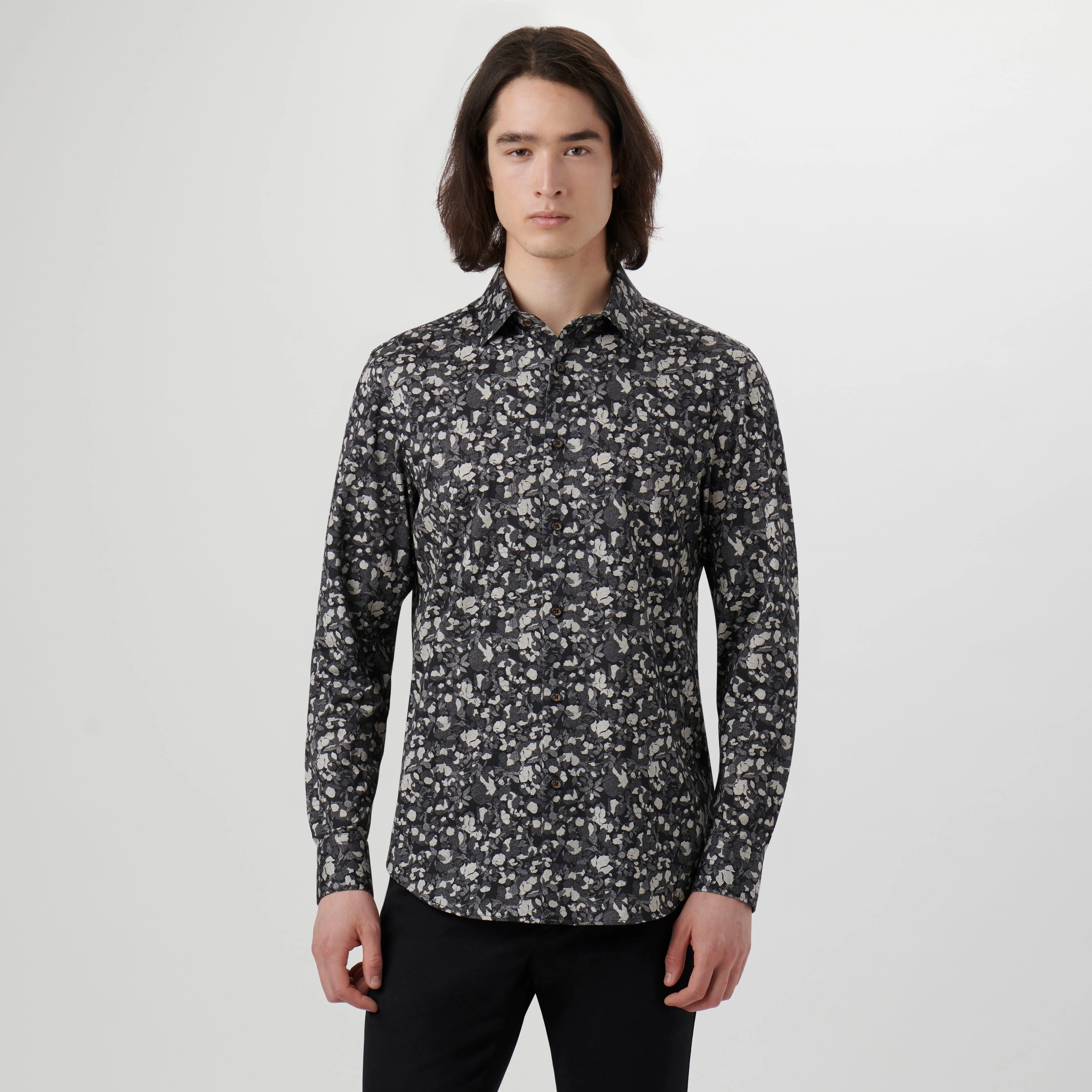 James Abstract OoohCotton Shirt sold by Bugatchi product image thumbnail 2
