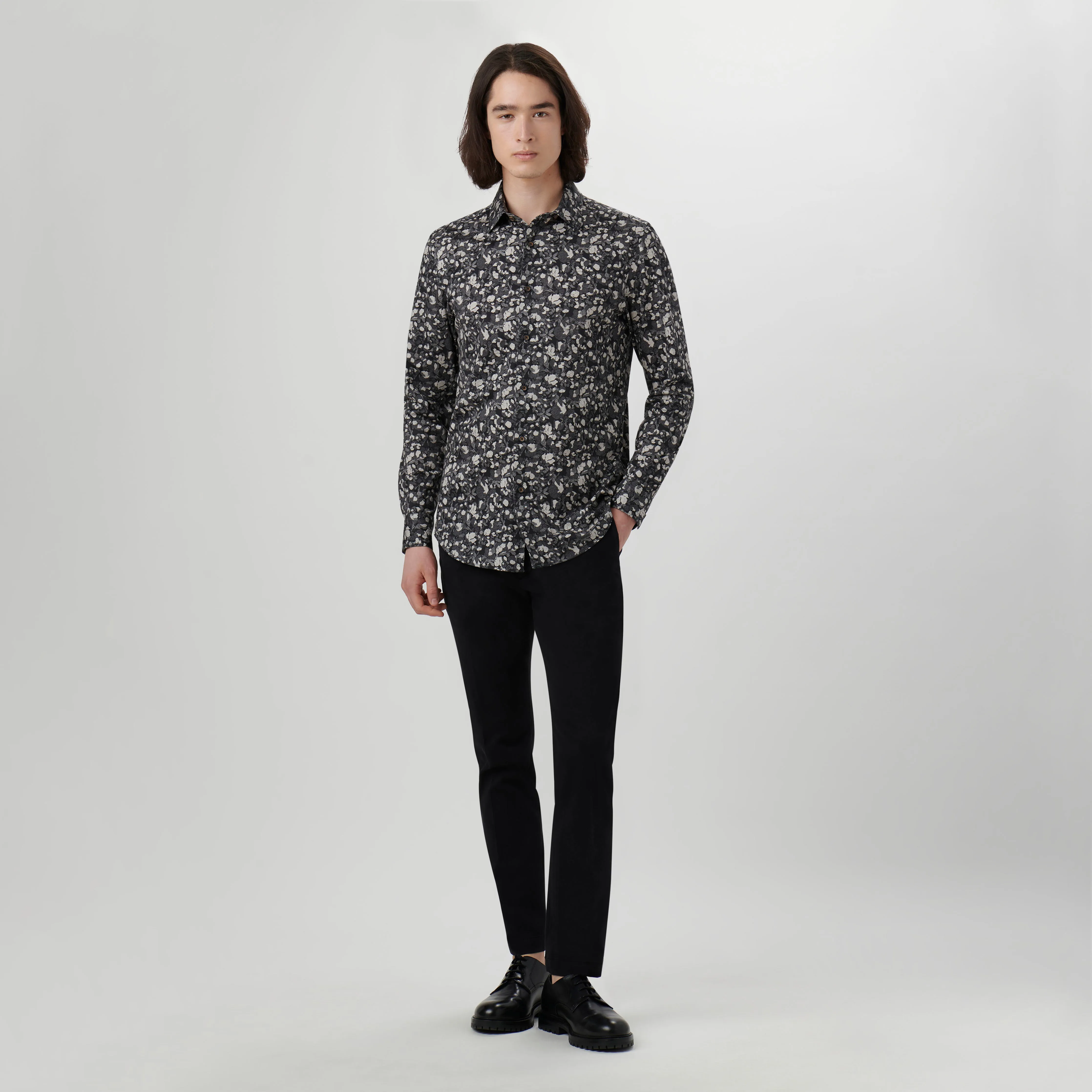 James Abstract OoohCotton Shirt sold by Bugatchi product image thumbnail 5