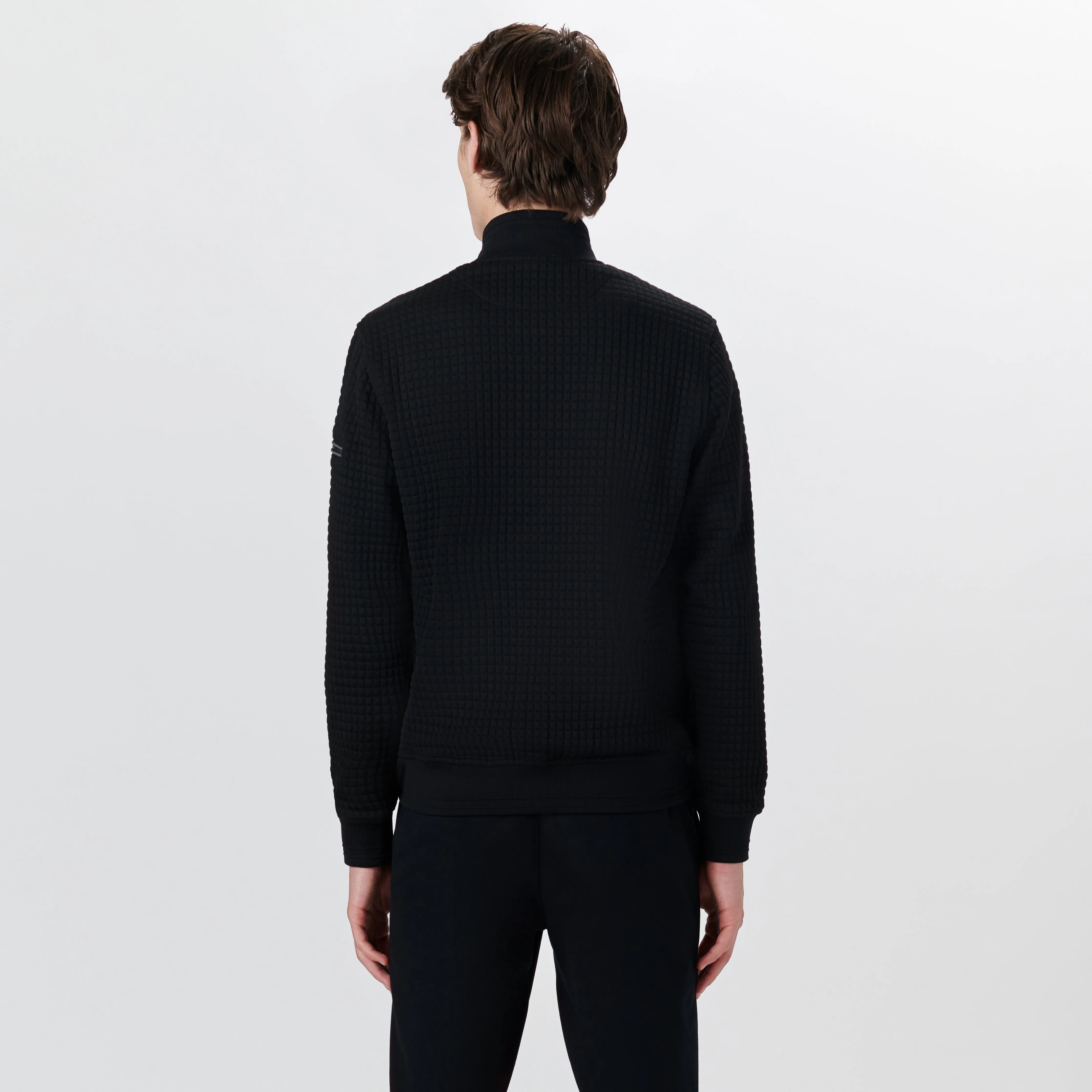 Waffle Full Zip Jacket sold by Bugatchi product image thumbnail 4