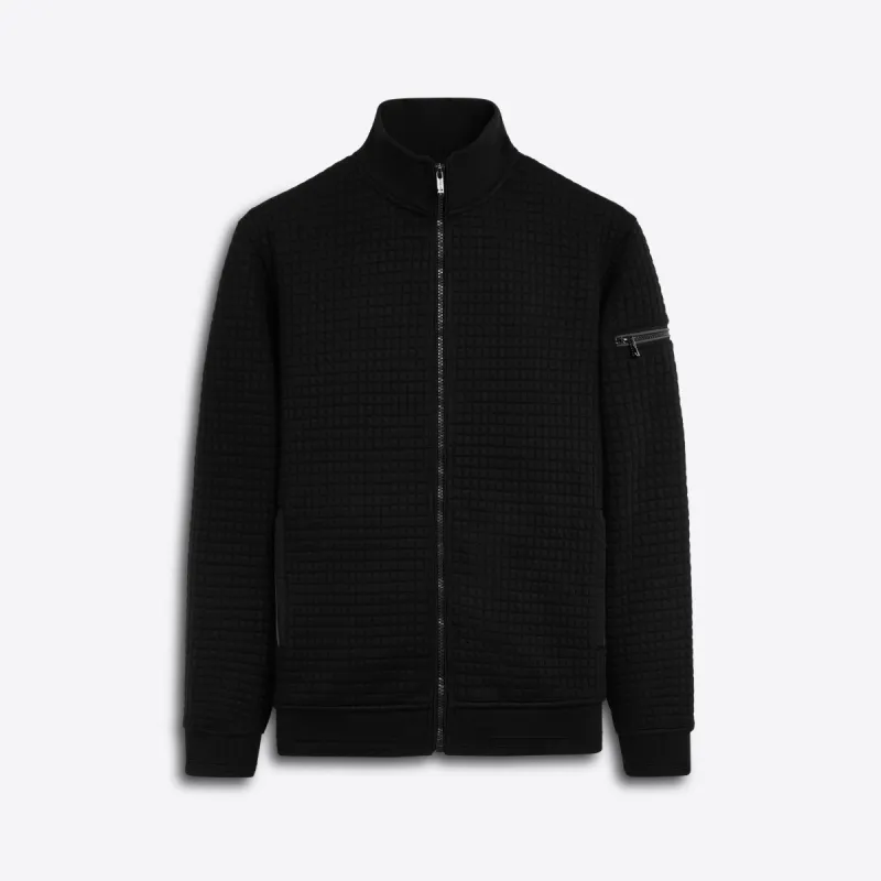 Waffle Full Zip Jacket sold by Bugatchi