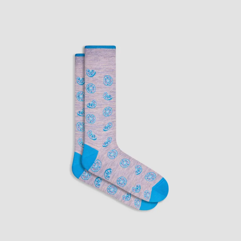 Citrus Fruit Mid-Calf Socks sold by Bugatchi