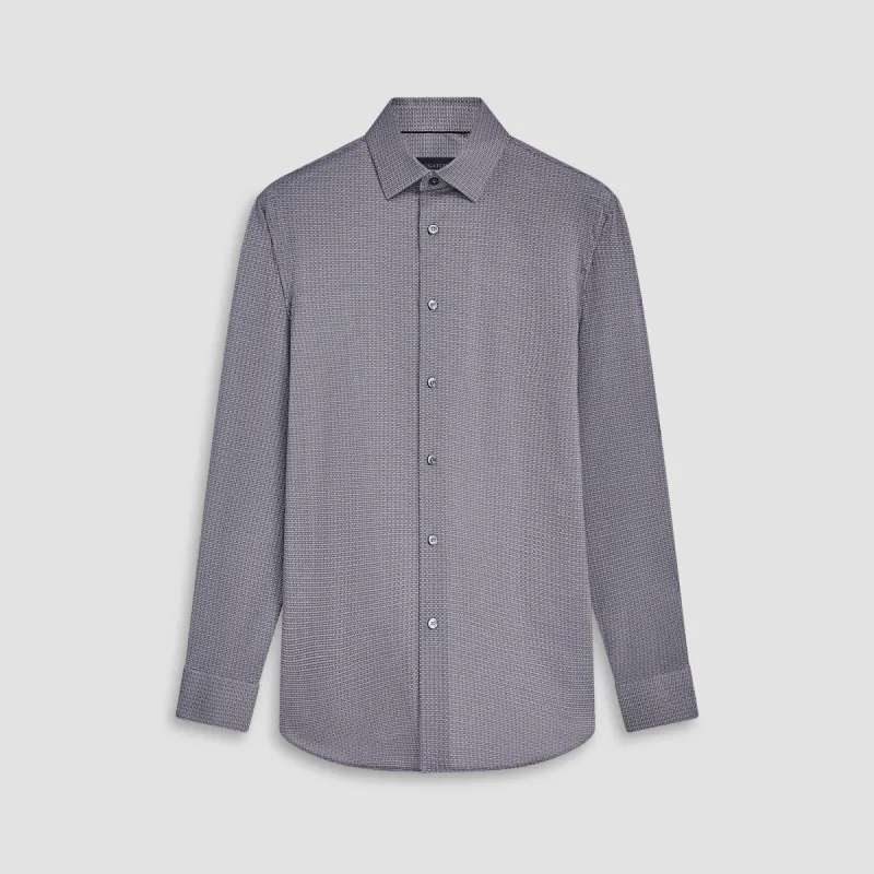 James Geometric OoohCotton Shirt sold by Bugatchi