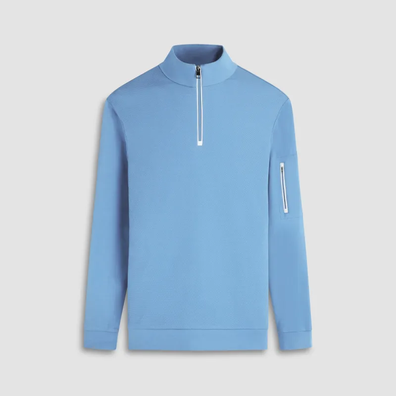 Beehive Quarter-Zip Pullover sold by Bugatchi