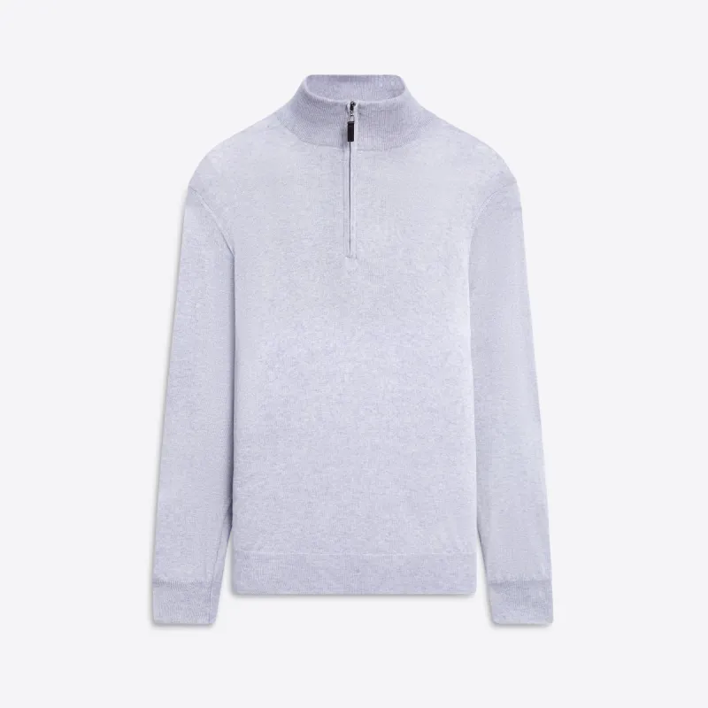 Melange Quarter Zip Pullover Sweater sold by Bugatchi