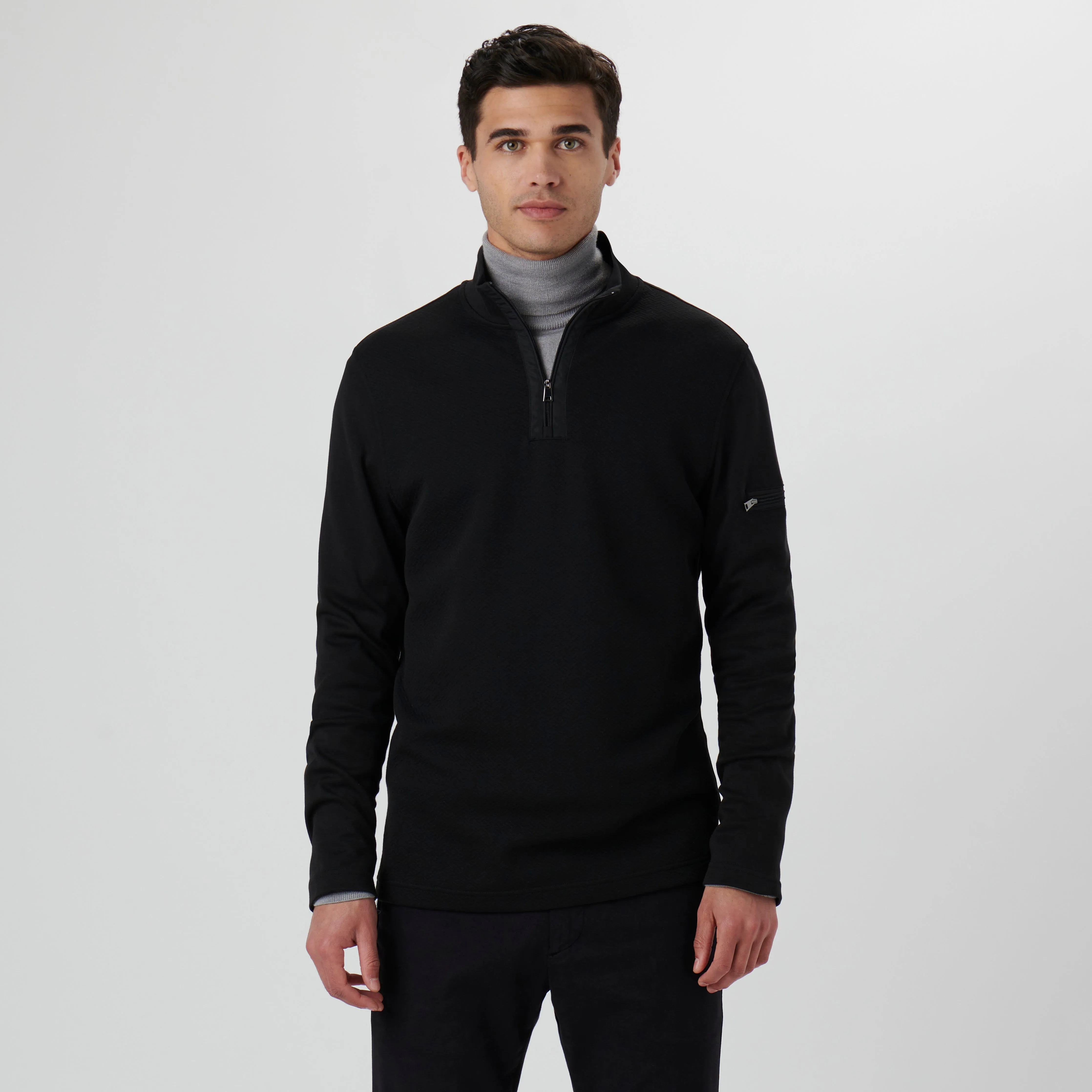 Quarter Zip Pullover sold by Bugatchi product image thumbnail 2