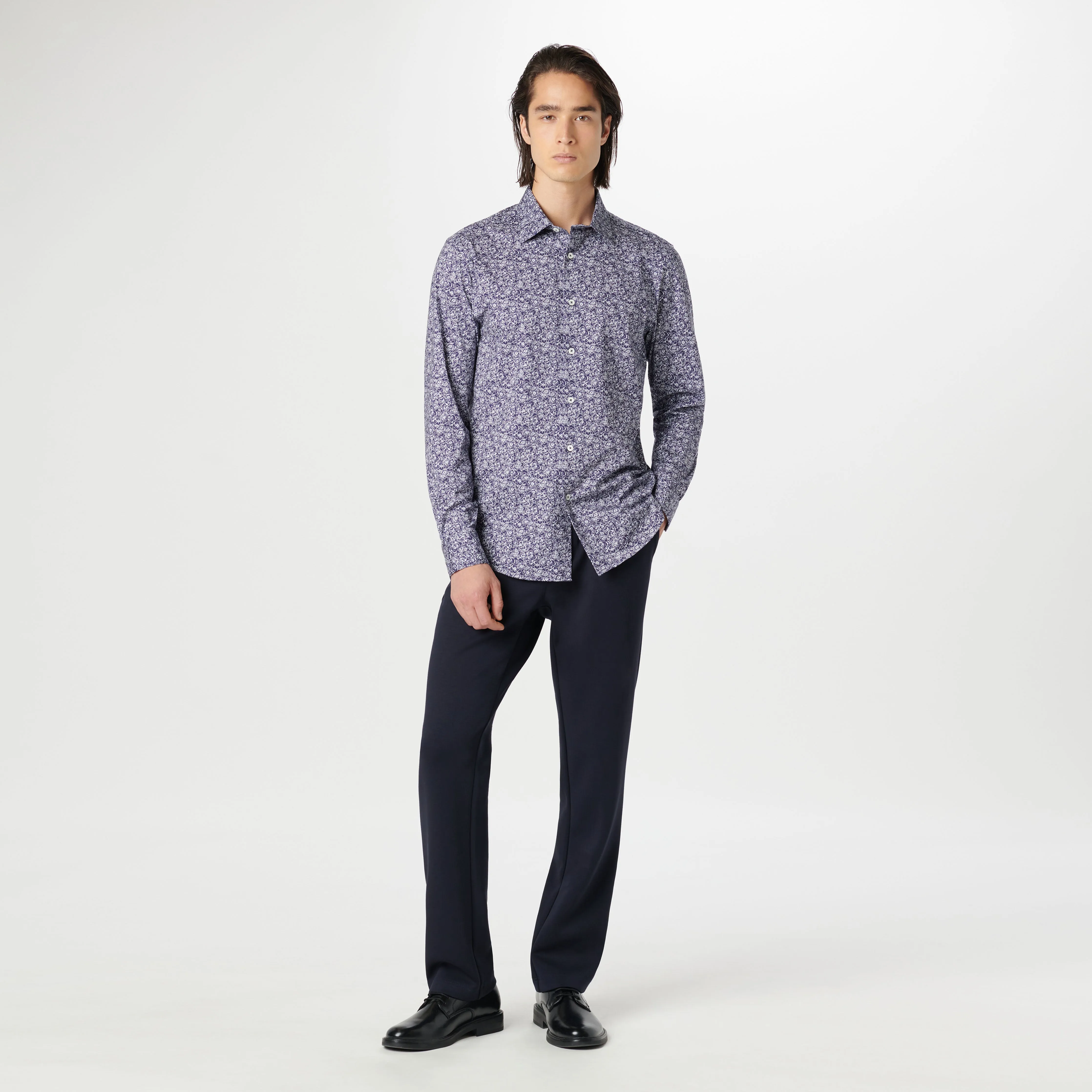 James Floral OoohCotton Shirt sold by Bugatchi product image thumbnail 5