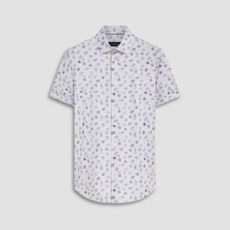 Miles Floral OoohCotton Short Sleeve Shirt sold by Bugatchi