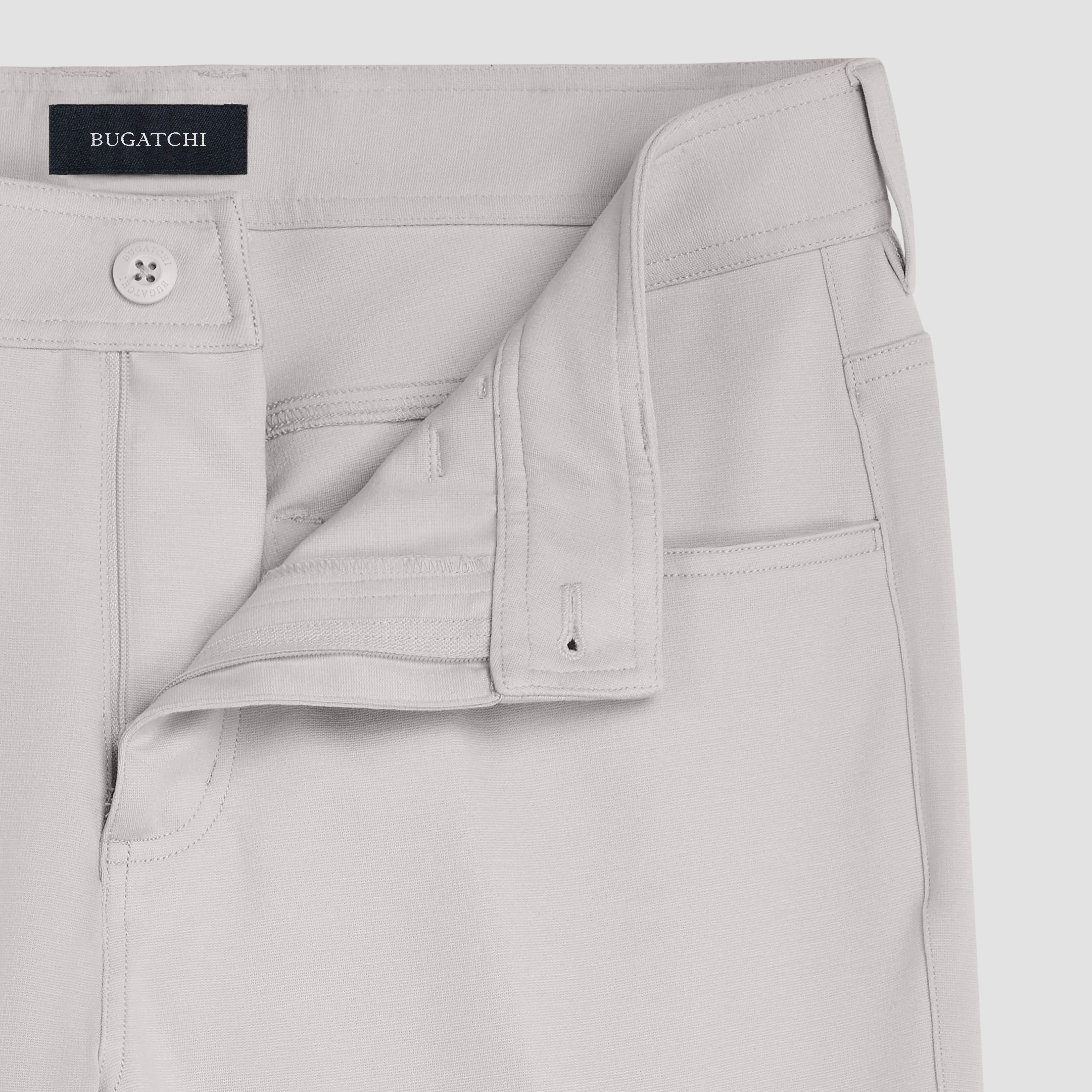 Lucas Flat Front Casual Pant sold by Bugatchi product image thumbnail 3