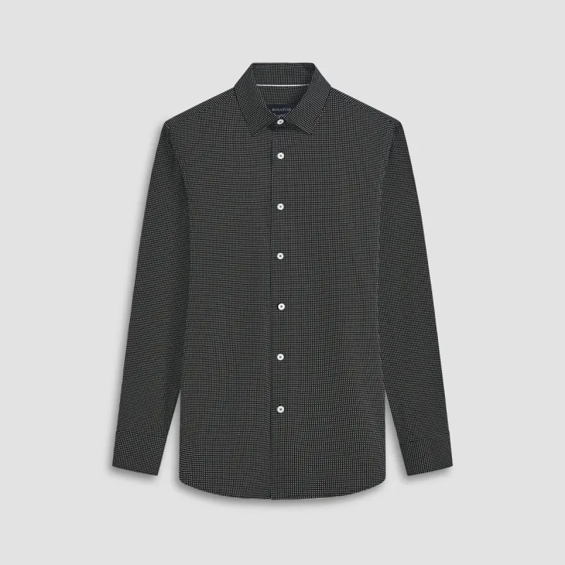 James Pin Dot OoohCotton Shirt sold by Bugatchi