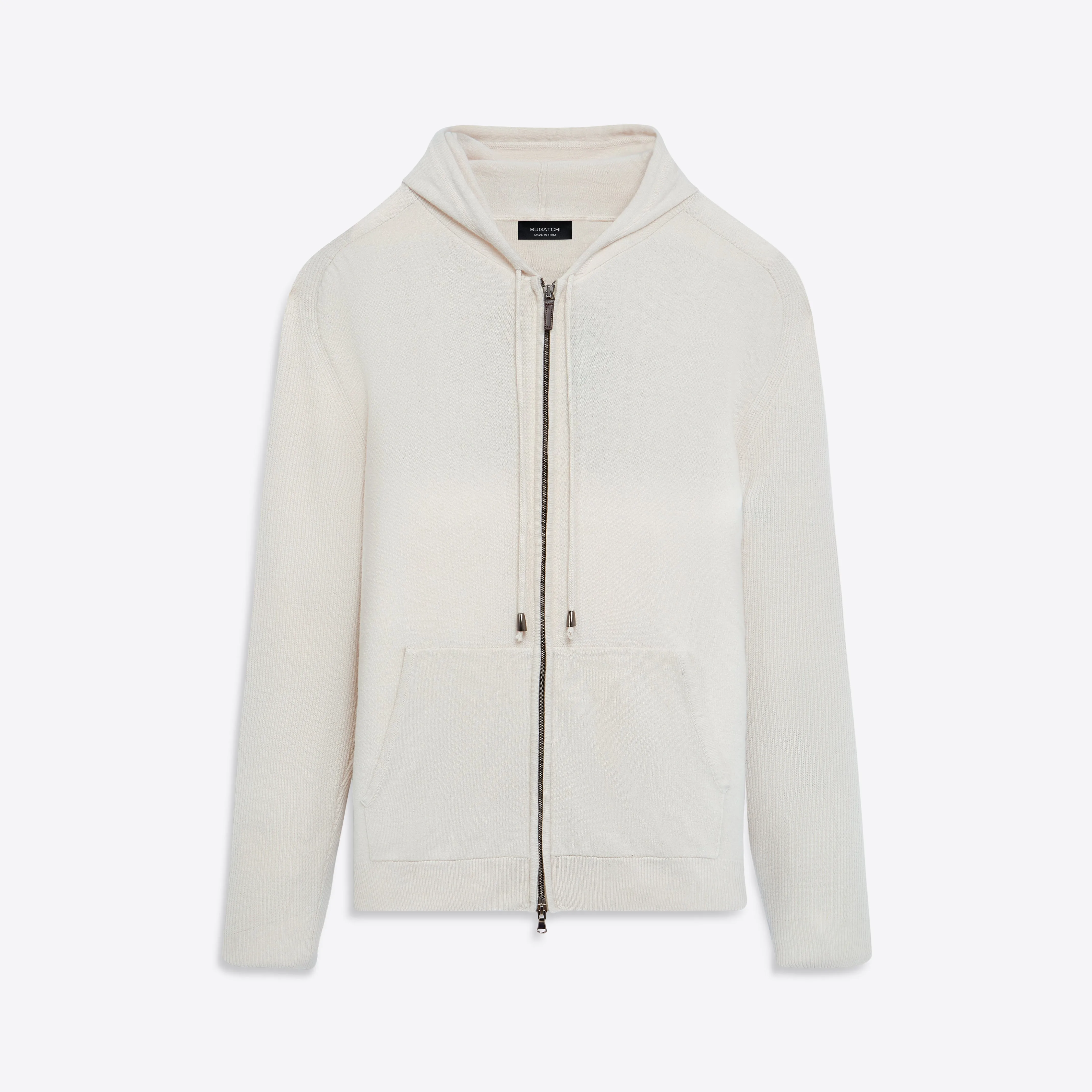 Full Zip Sweater With Hood sold by Bugatchi