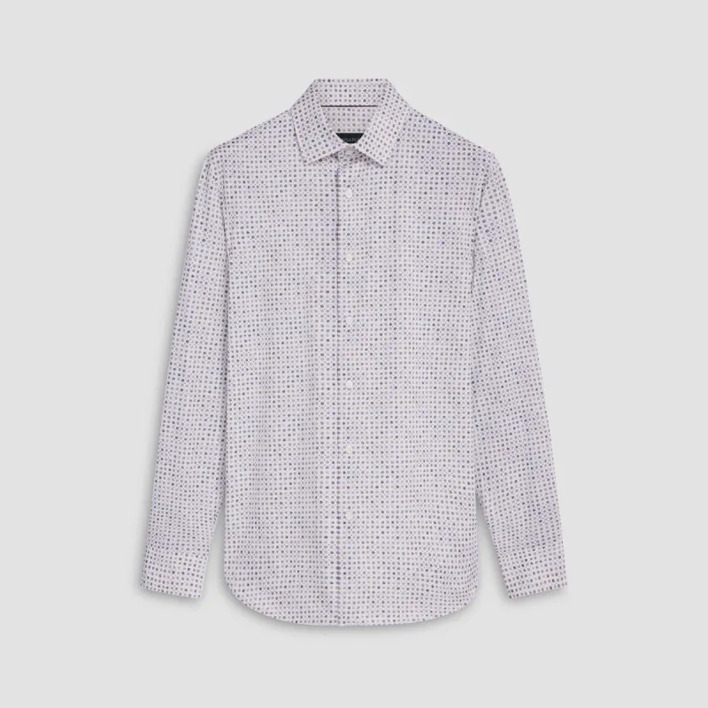 James Coin Dots OoohCotton Shirt sold by Bugatchi