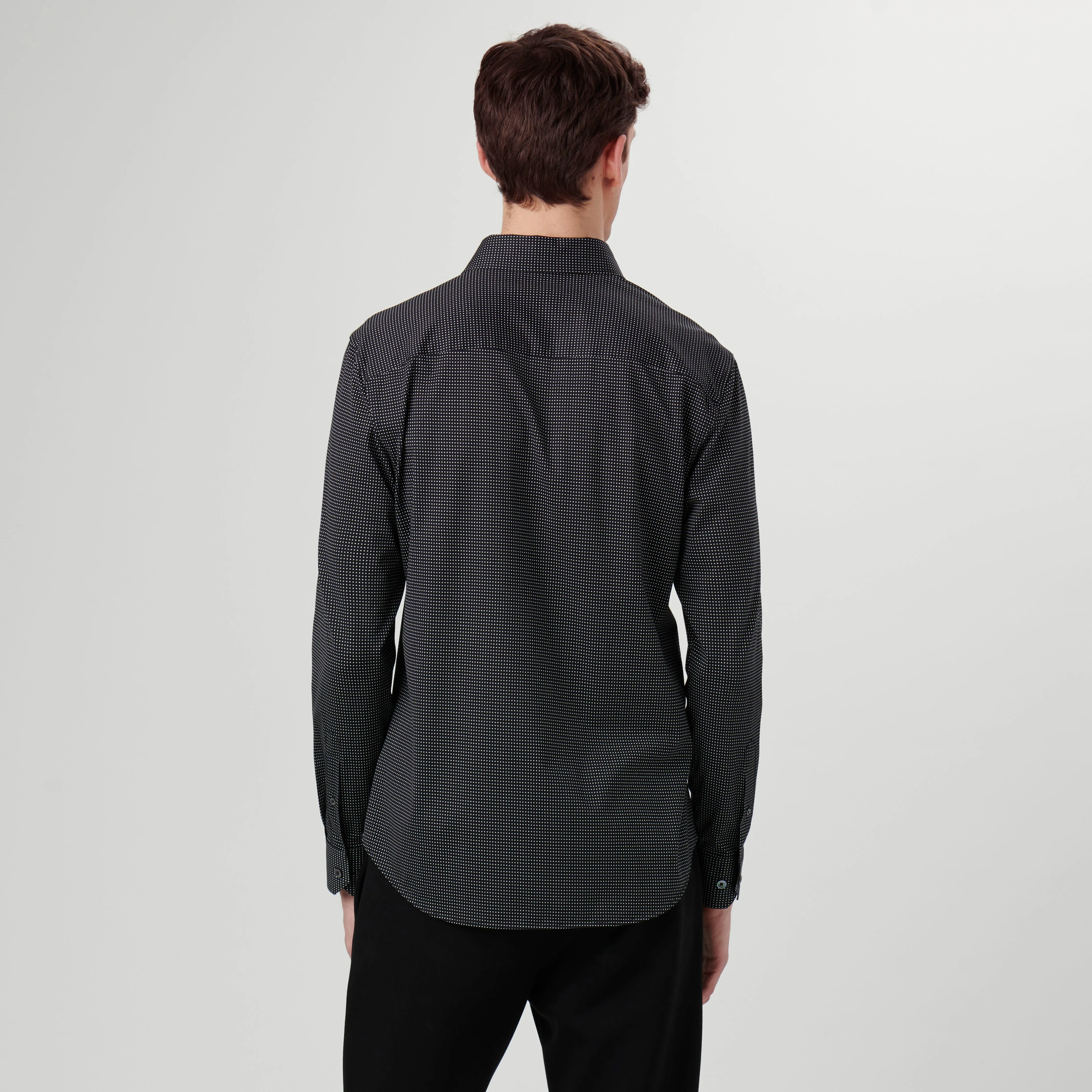 James Polka Dot OoohCotton Shirt sold by Bugatchi product image thumbnail 4