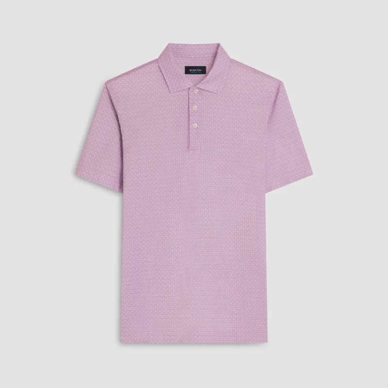 Victor Palm Trees Print OoohCotton Polo sold by Bugatchi