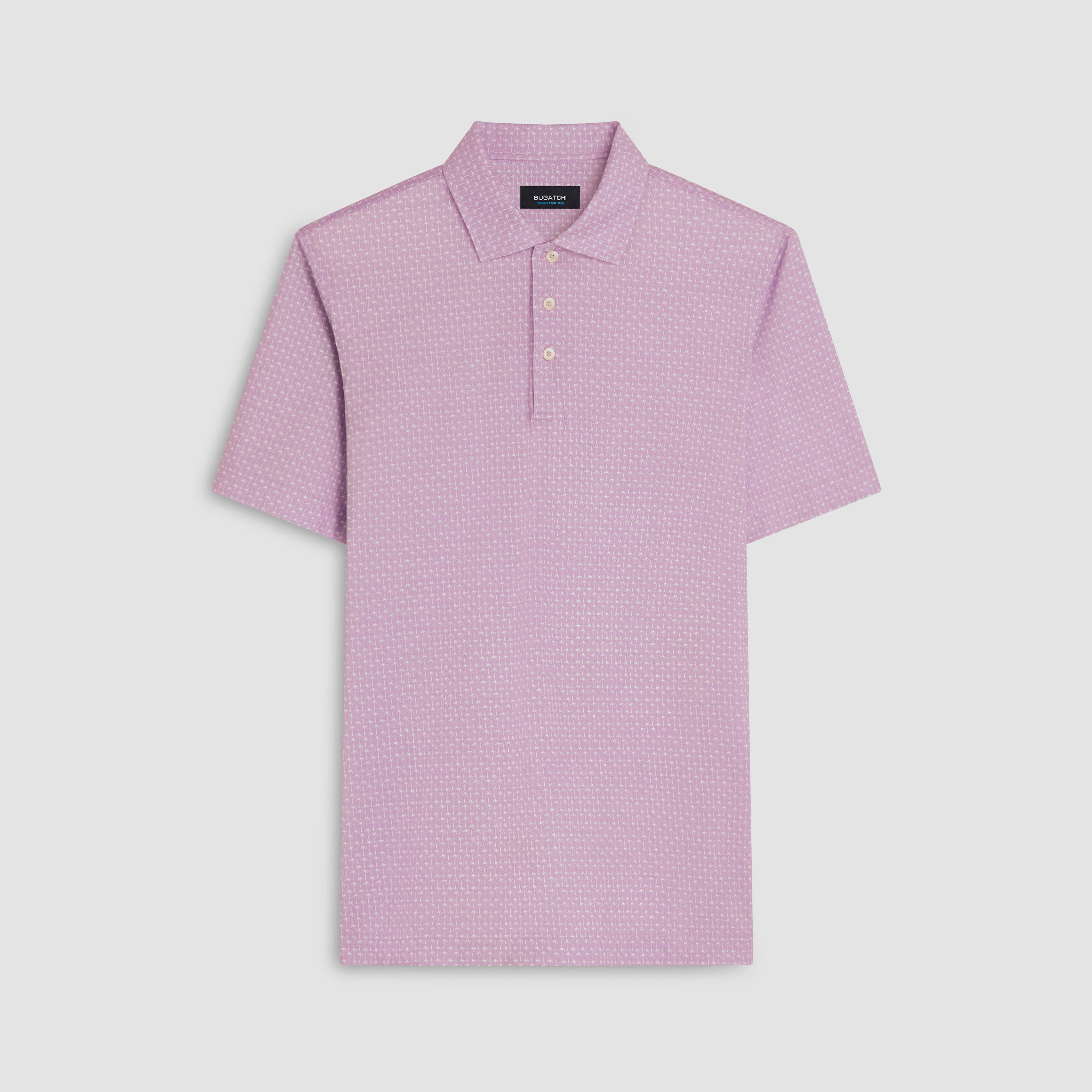 Victor Palm Trees Print OoohCotton Polo sold by Bugatchi