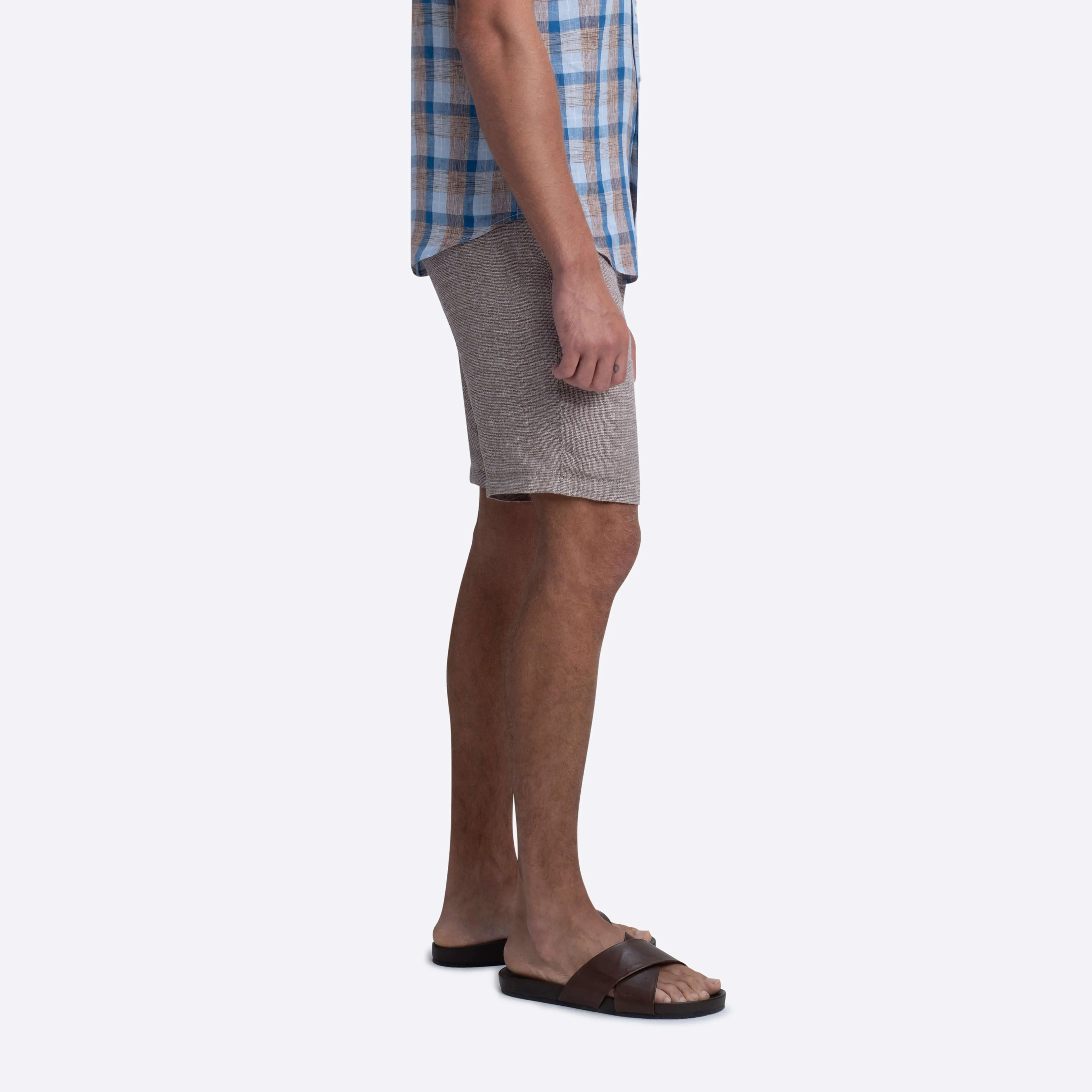 Flat Front Bermuda Shorts sold by Bugatchi product image thumbnail 3
