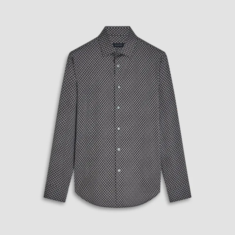 James Geometric OoohCotton Shirt sold by Bugatchi