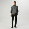 Mini Cable Quarter Zip Pullover sold by Bugatchi