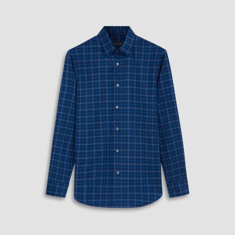 Julian Checkered Shirt sold by Bugatchi