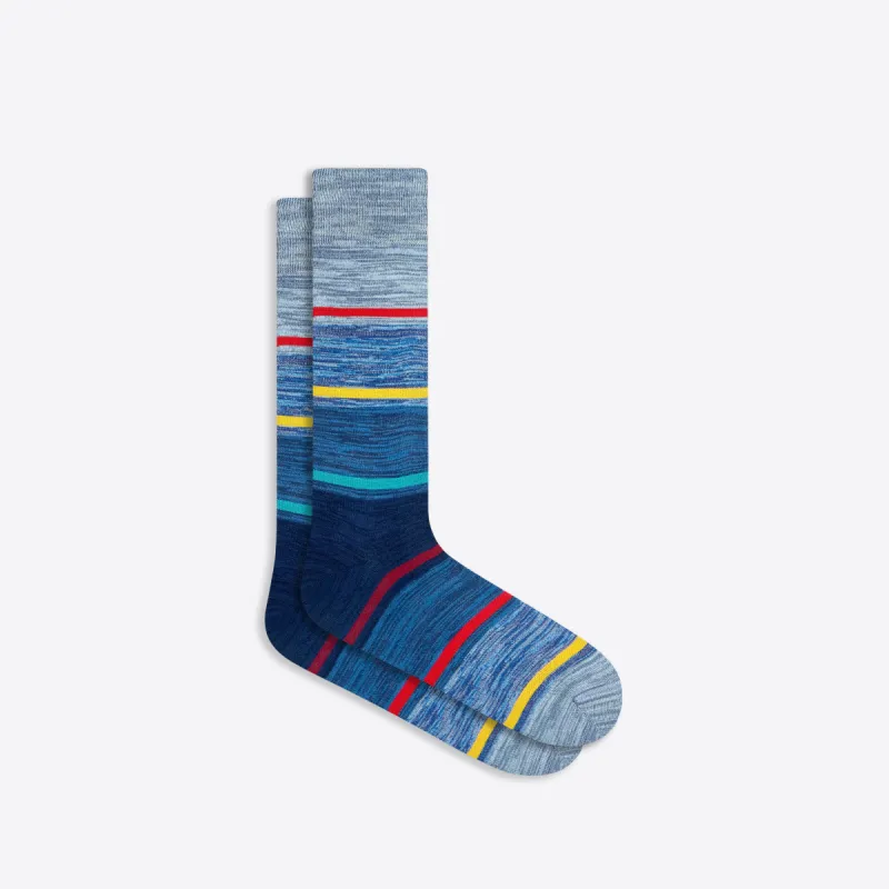 Striped Mid-Calf Socks sold by Bugatchi