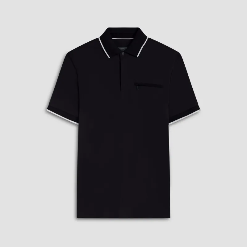 Quarter Zip Polo Shirt sold by Bugatchi