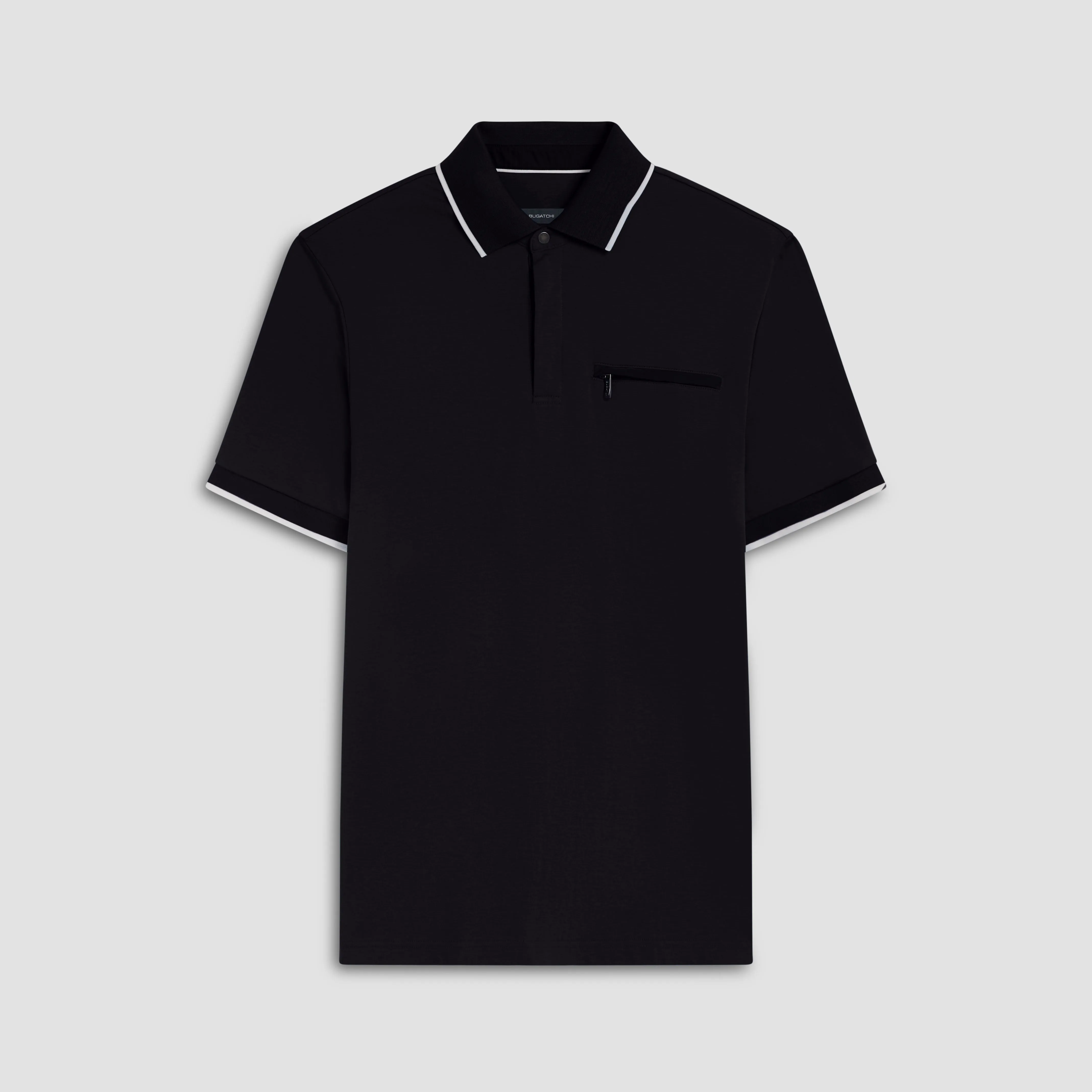 Quarter Zip Polo Shirt sold by Bugatchi