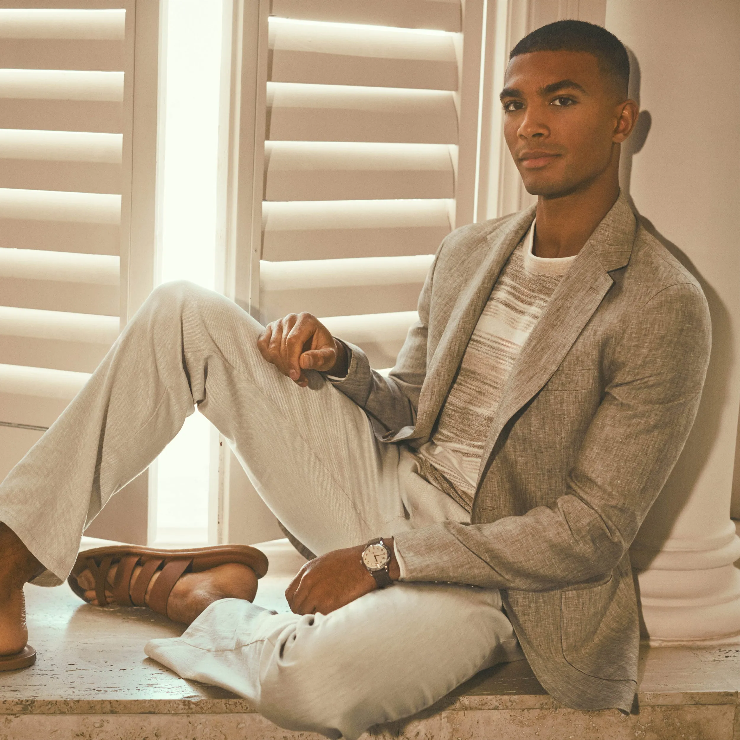 Two Button Blazer sold by Bugatchi