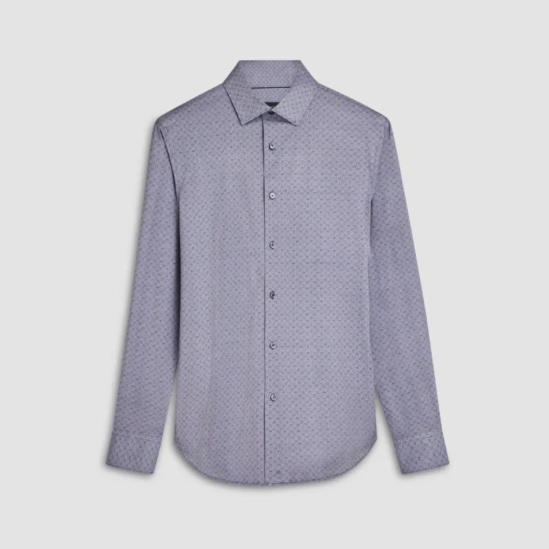 James Floral Pin Check OoohCotton Shirt sold by Bugatchi