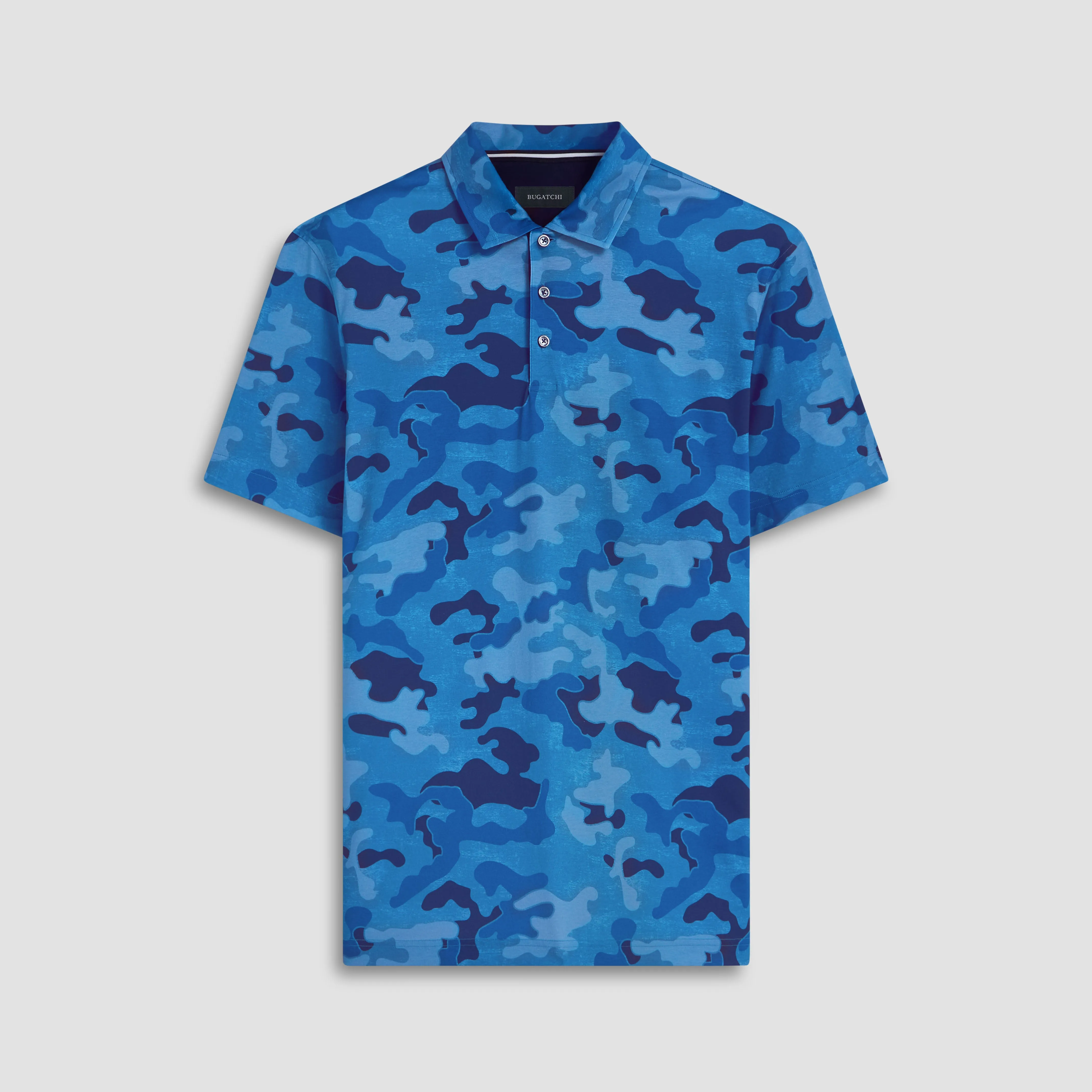 Hendrix Camouflage Print Polo Shirt sold by Bugatchi