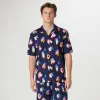 Cole Floral OoohCotton Camp Shirt sold by Bugatchi