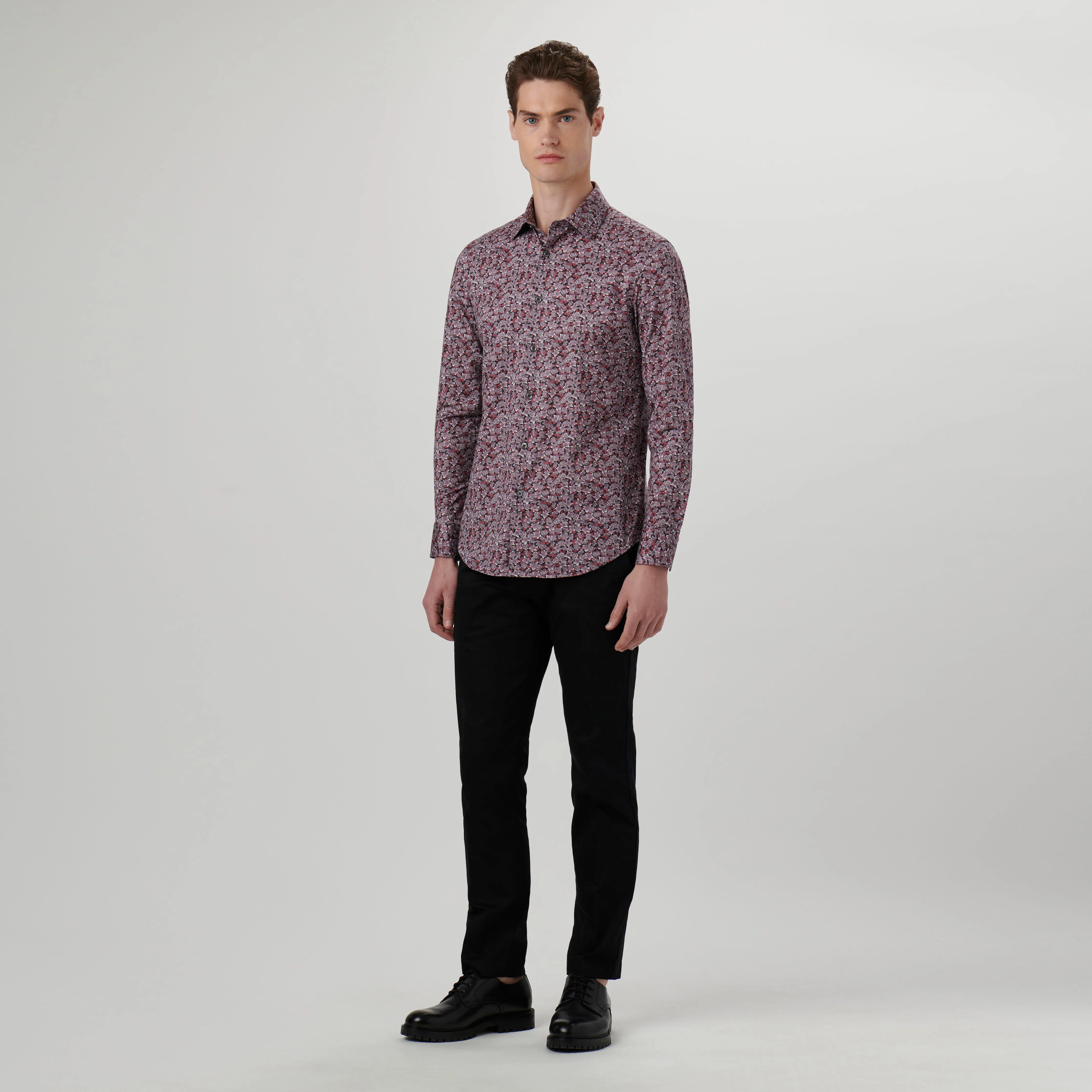 James Floral OoohCotton Shirt sold by Bugatchi product image thumbnail 5
