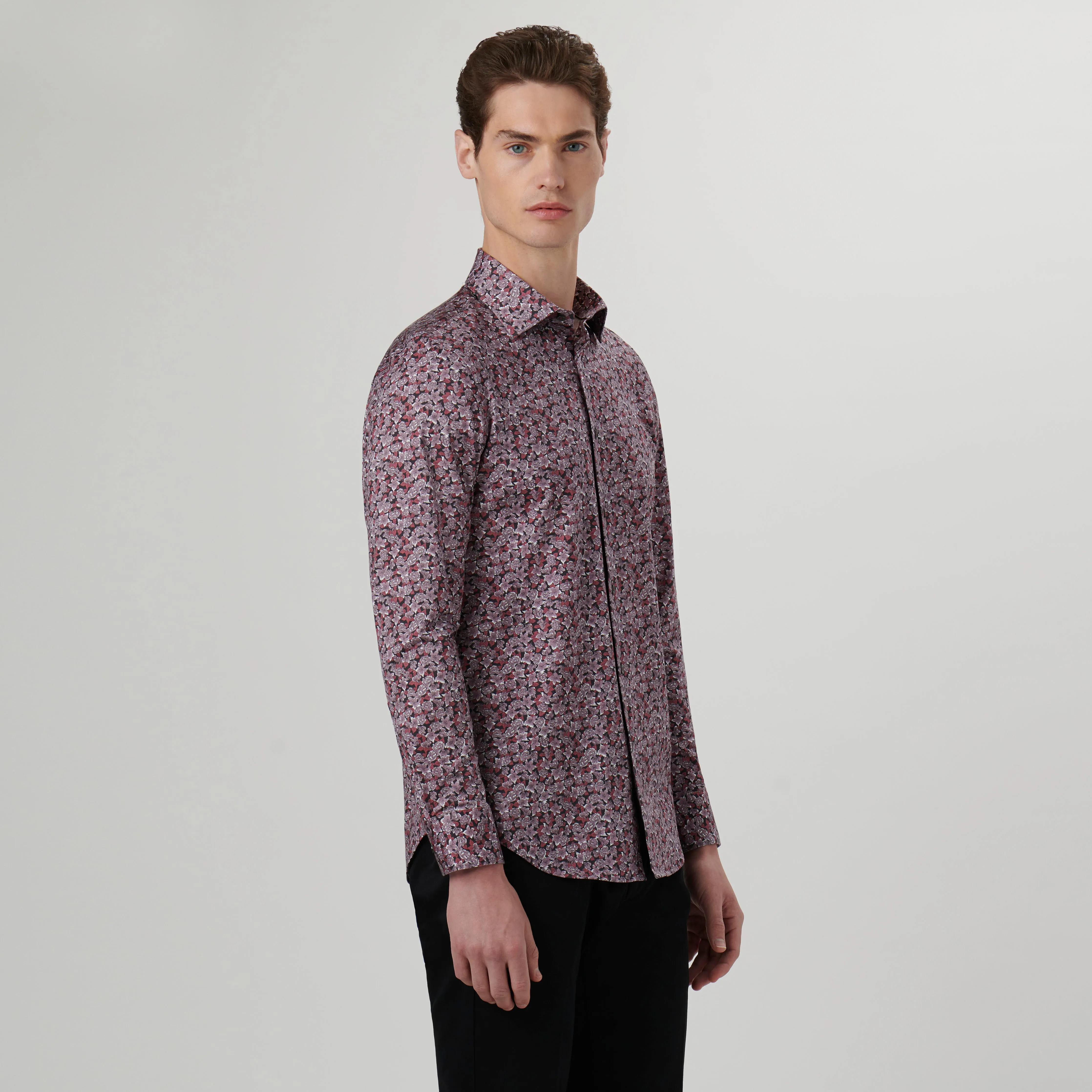 James Floral OoohCotton Shirt sold by Bugatchi product image thumbnail 3