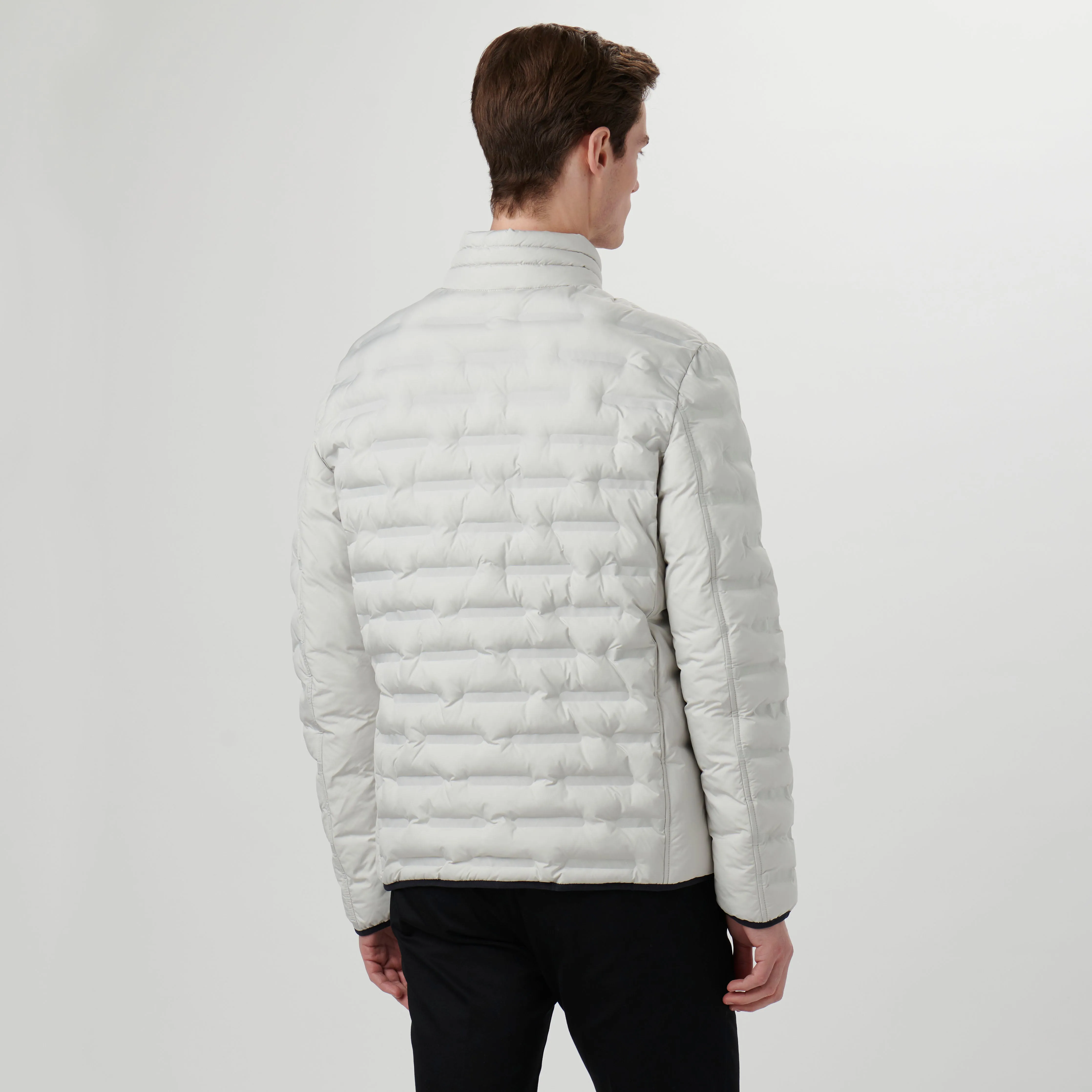 Nylon Bomber Jacket sold by Bugatchi product image thumbnail 4