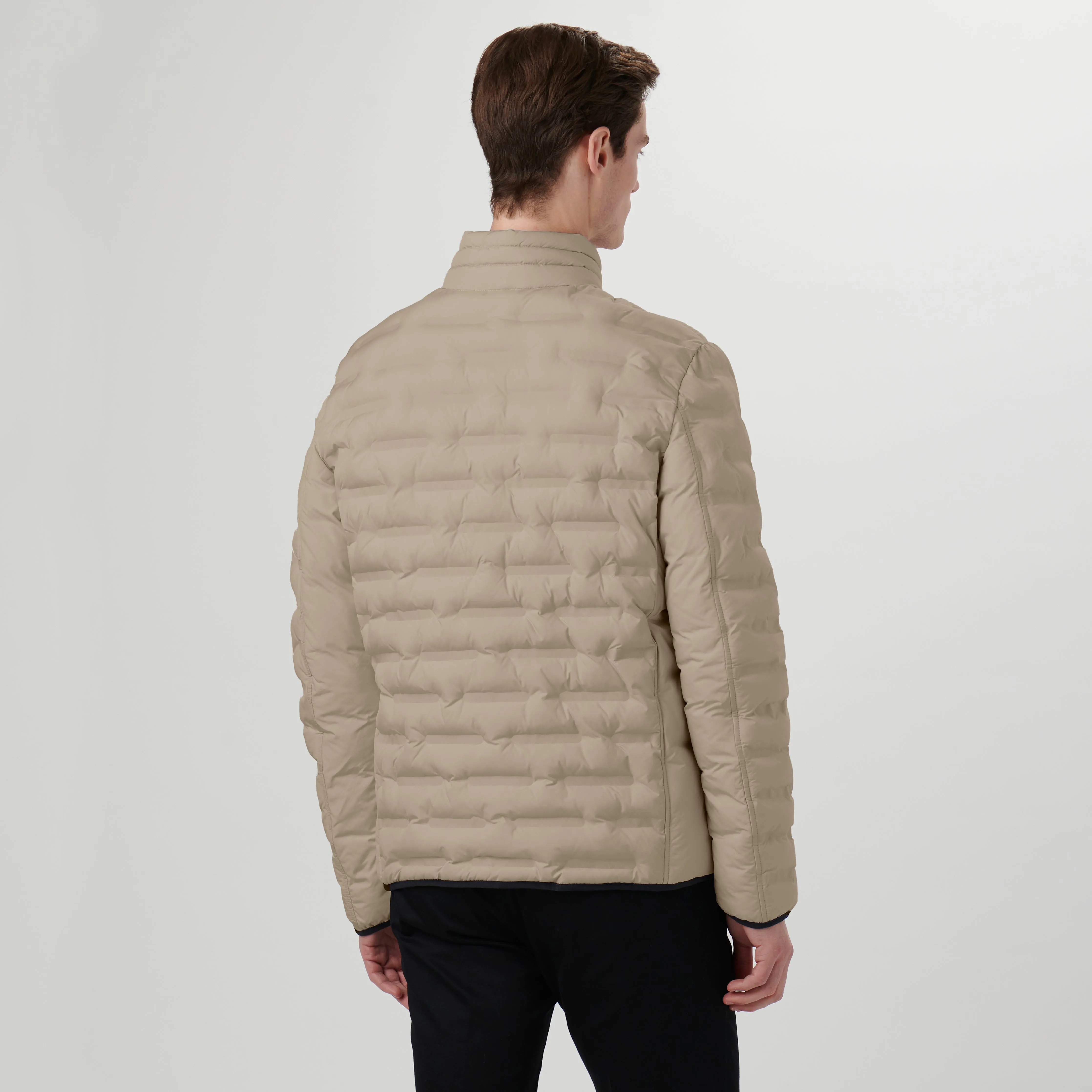 Nylon Bomber Jacket sold by Bugatchi product image thumbnail 4