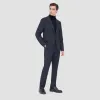 Two Button Stretch Wool Travel Blazer sold by Bugatchi