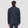 Two Button Stretch Wool Travel Blazer sold by Bugatchi