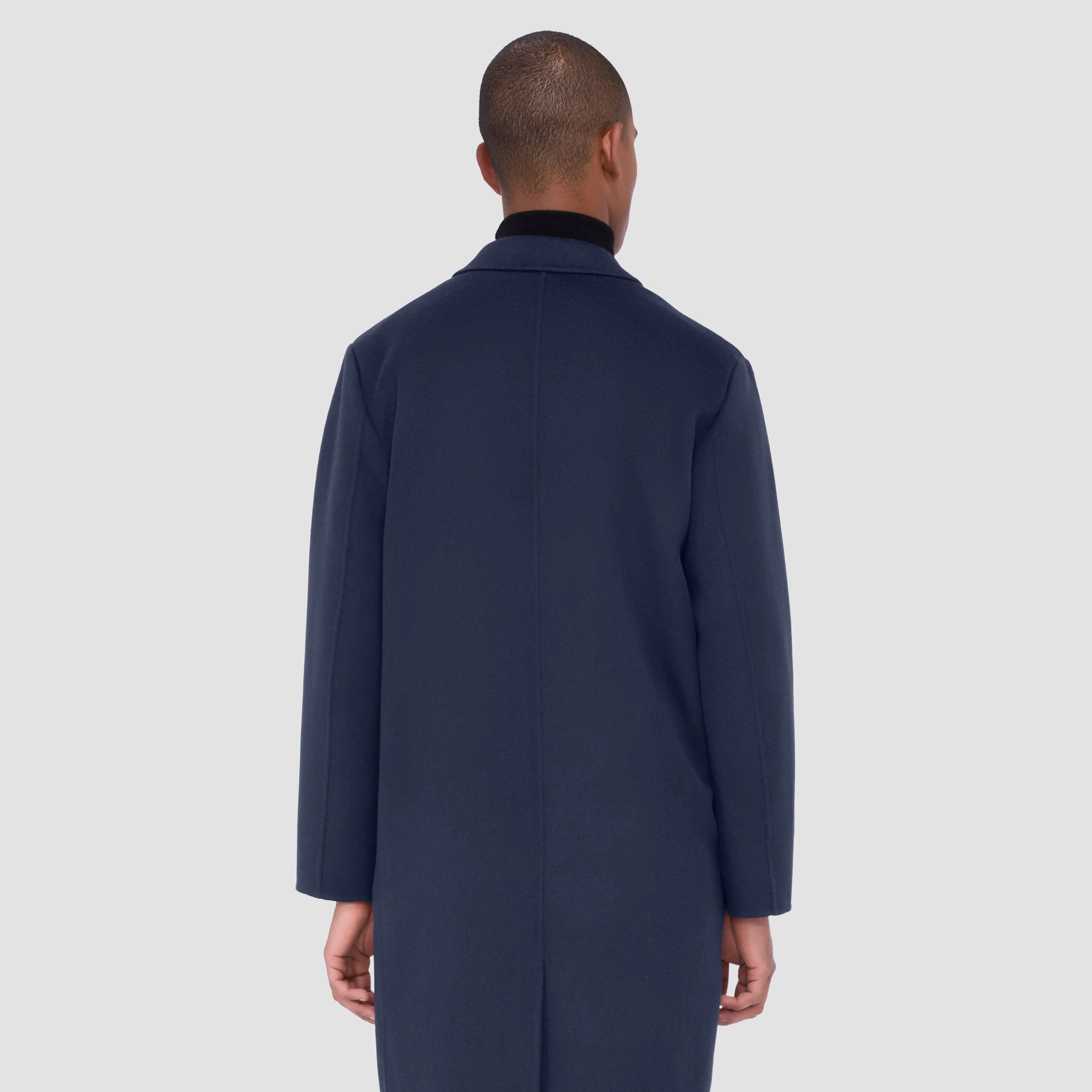 Full Length Wool Coat sold by Bugatchi product image thumbnail 4