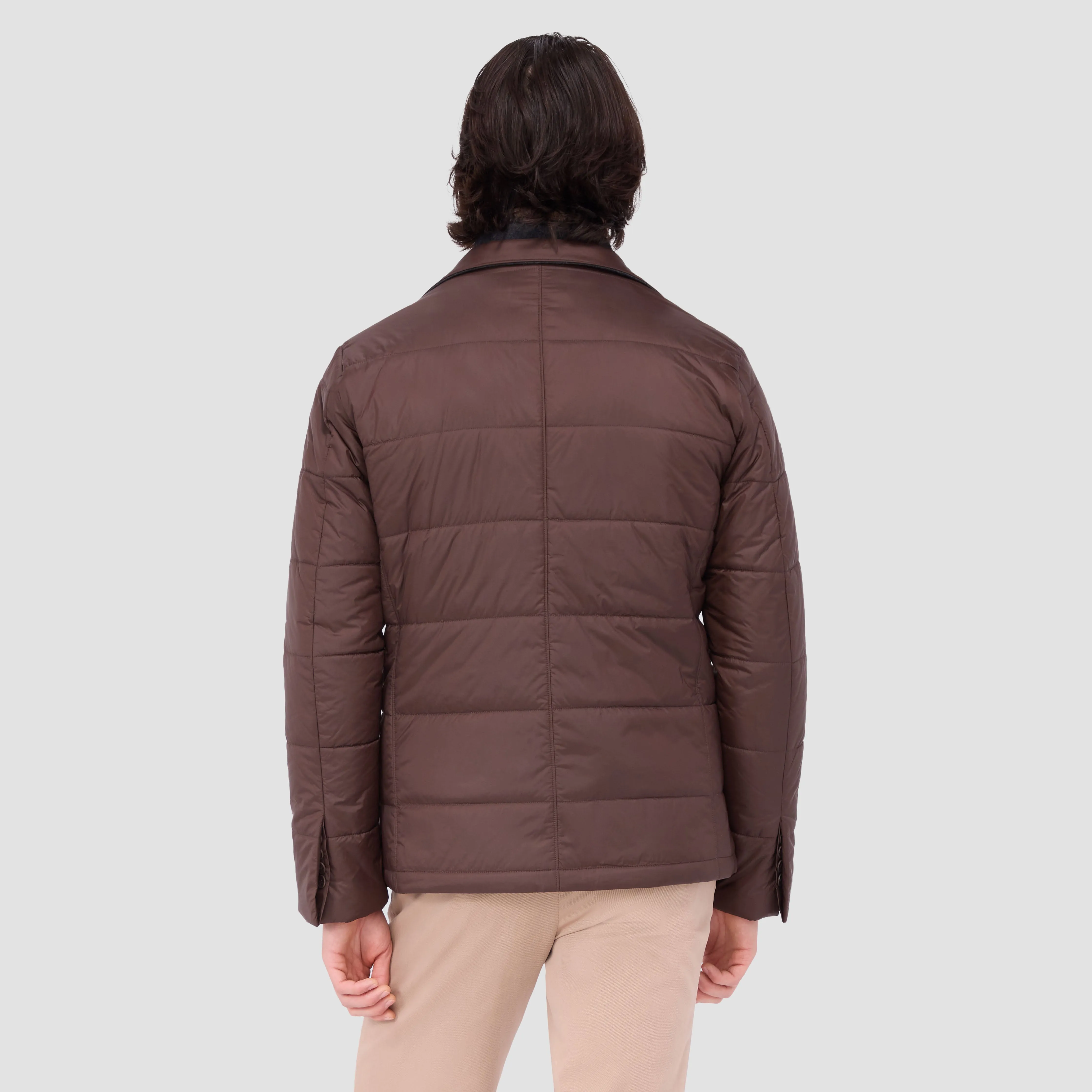 Three Button Quilted Blazer with Detachable Bib sold by Bugatchi product image thumbnail 4