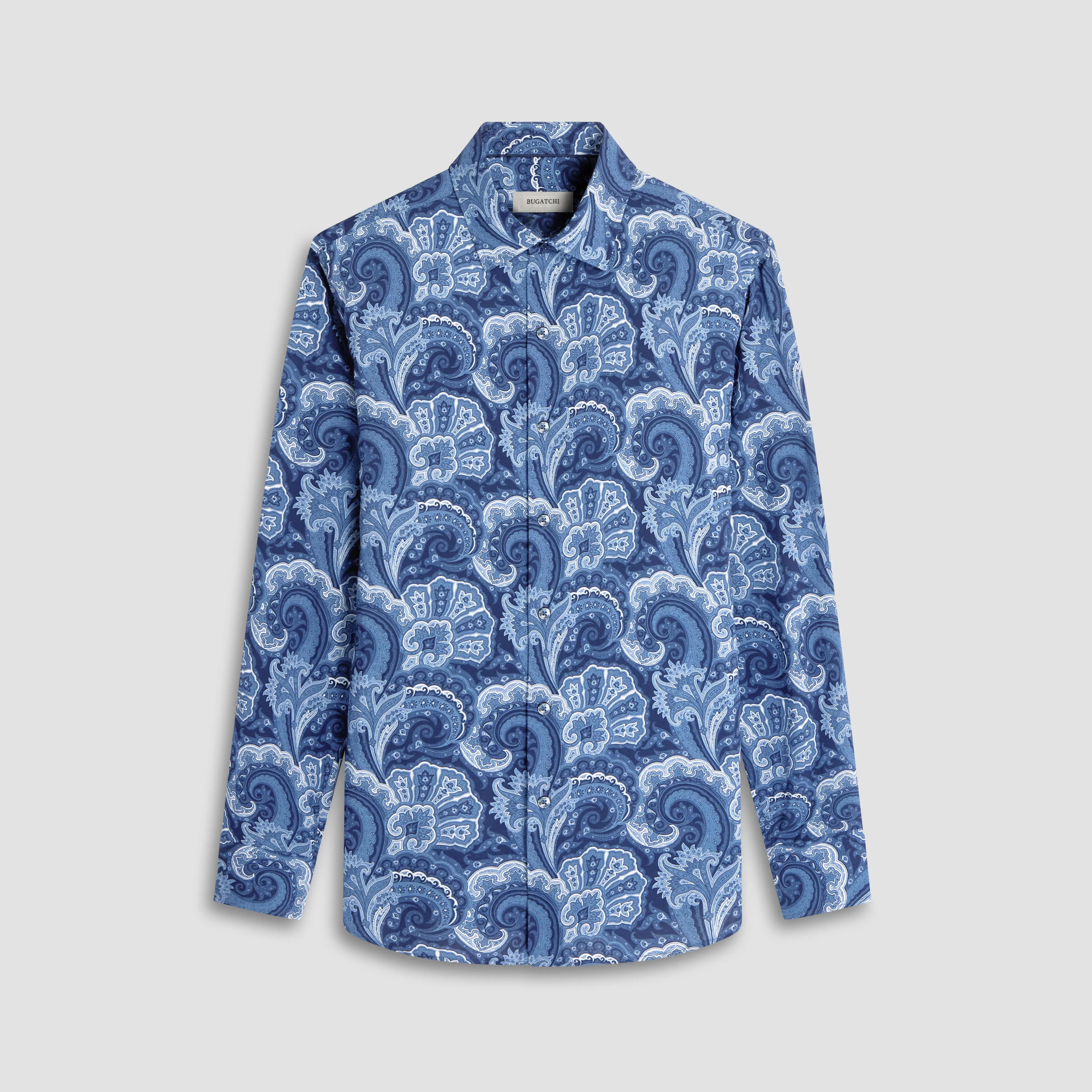 Julian Paisley Ecovero Shirt sold by Bugatchi
